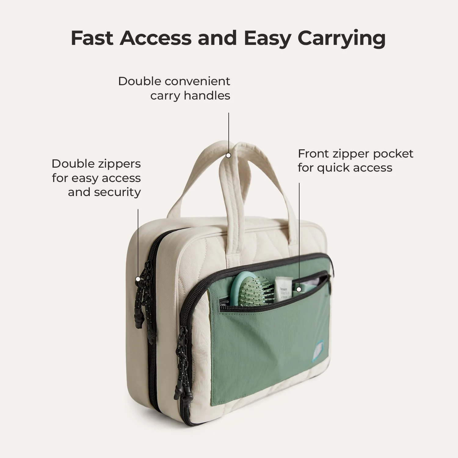 (free gift) Paz Hanging Toiletry Bag - Image 4