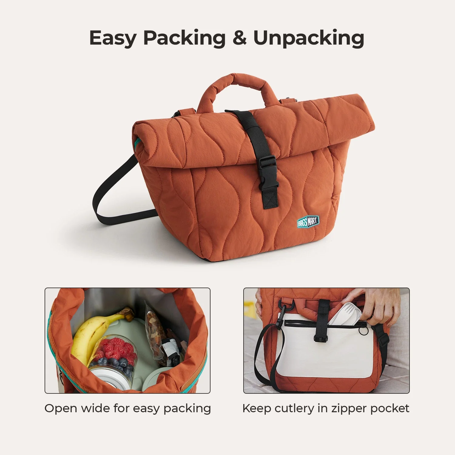 (free gift) Paz Roll Top Lunch Bag - Image 19