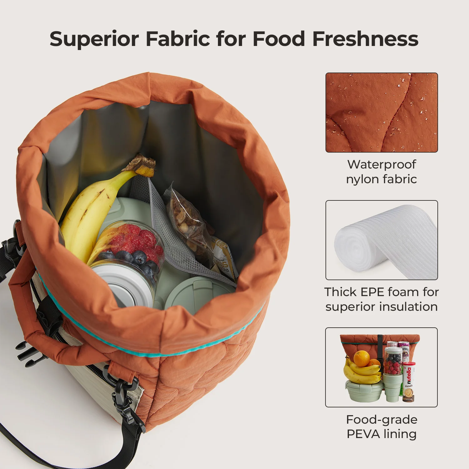 (free gift) Paz Roll Top Lunch Bag - Image 20