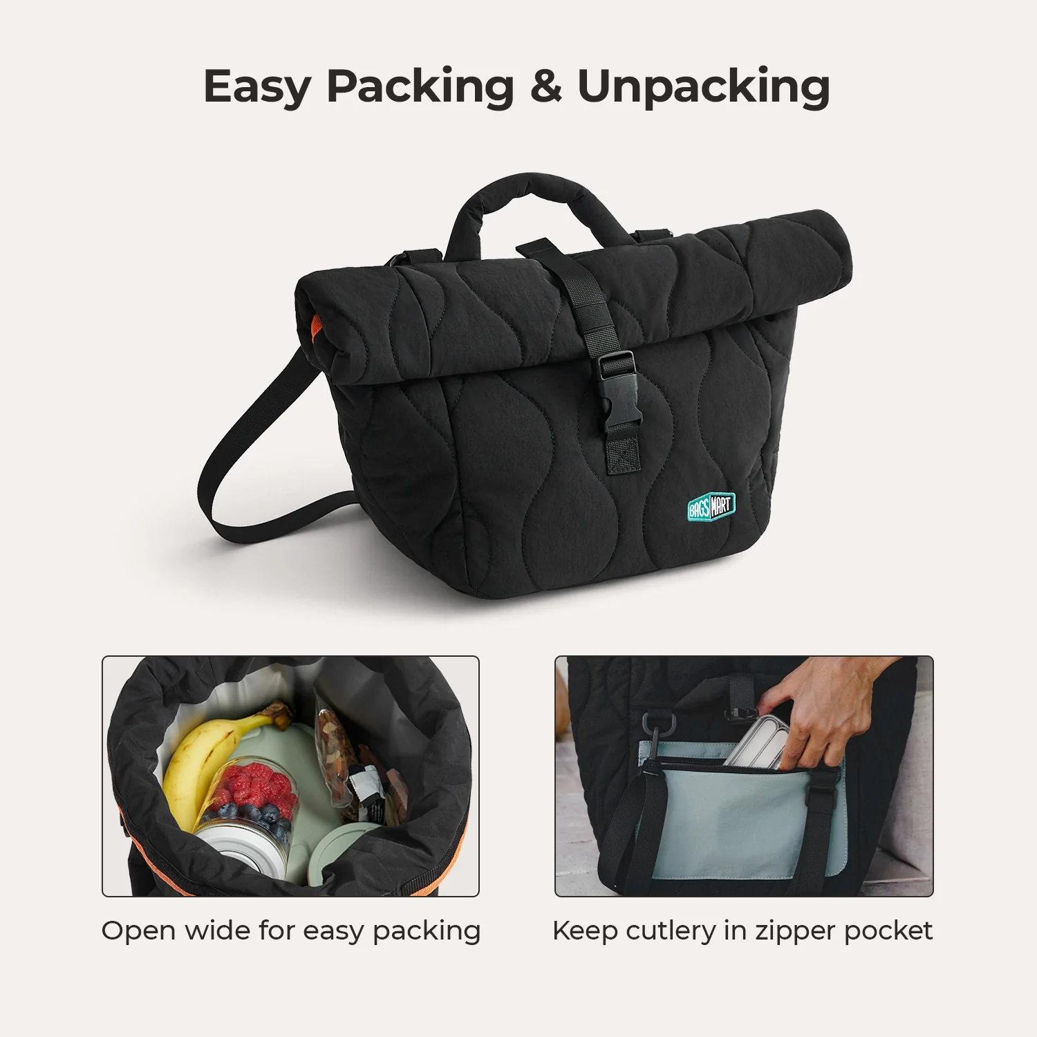 (free gift) Paz Roll Top Lunch Bag - Image 34