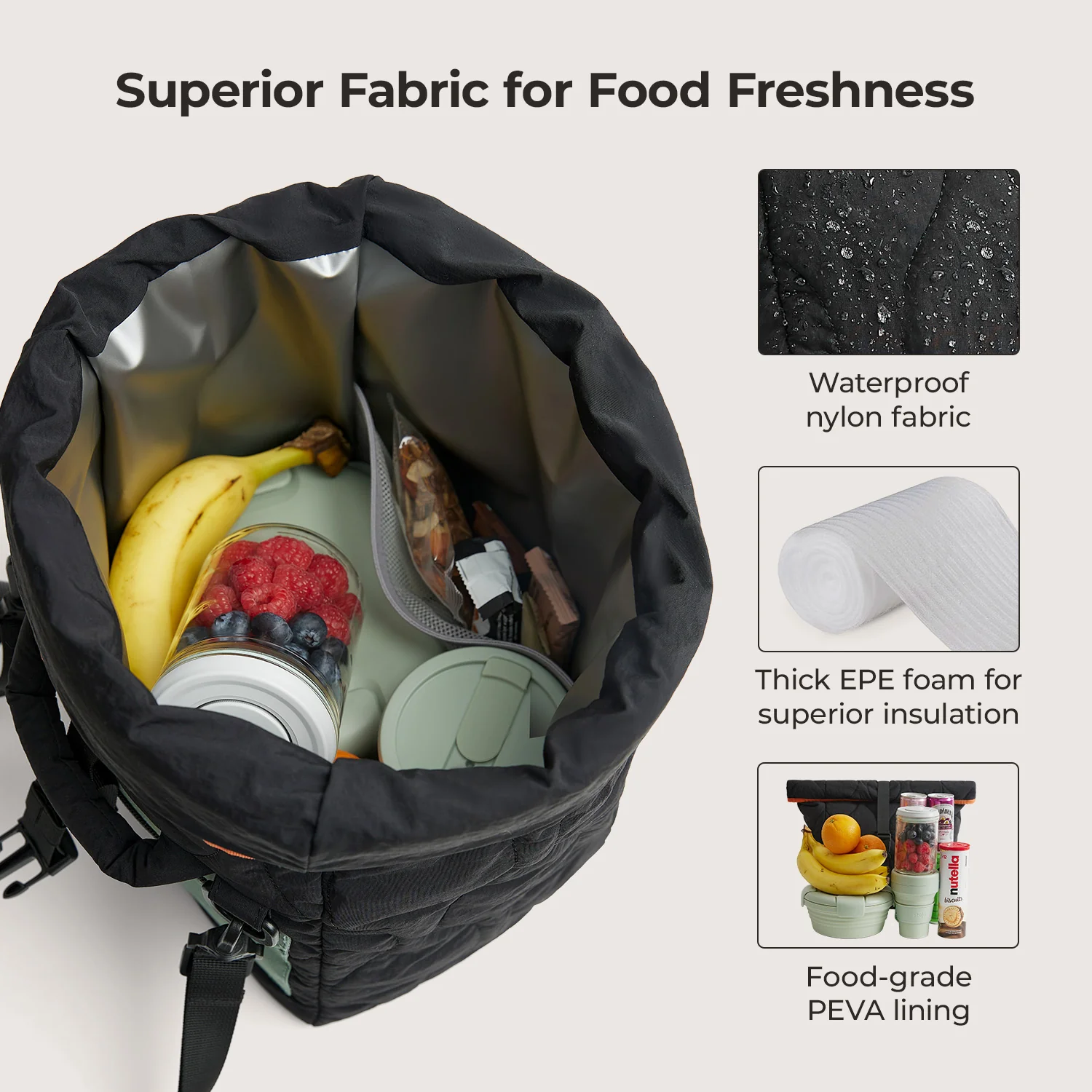 (free gift) Paz Roll Top Lunch Bag - Image 36