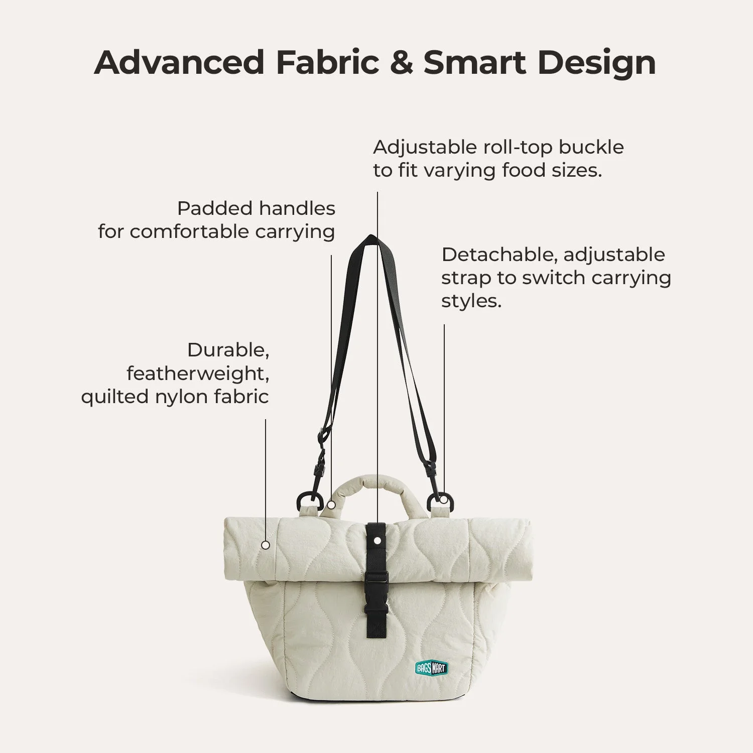 (free gift) Paz Roll Top Lunch Bag - Image 5