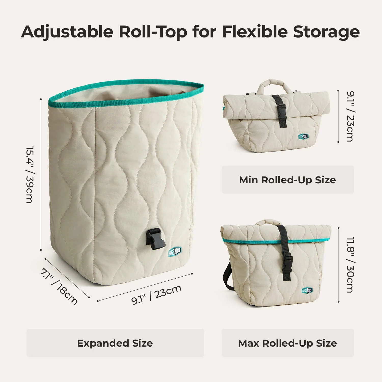 (free gift) Paz Roll Top Lunch Bag - Image 8