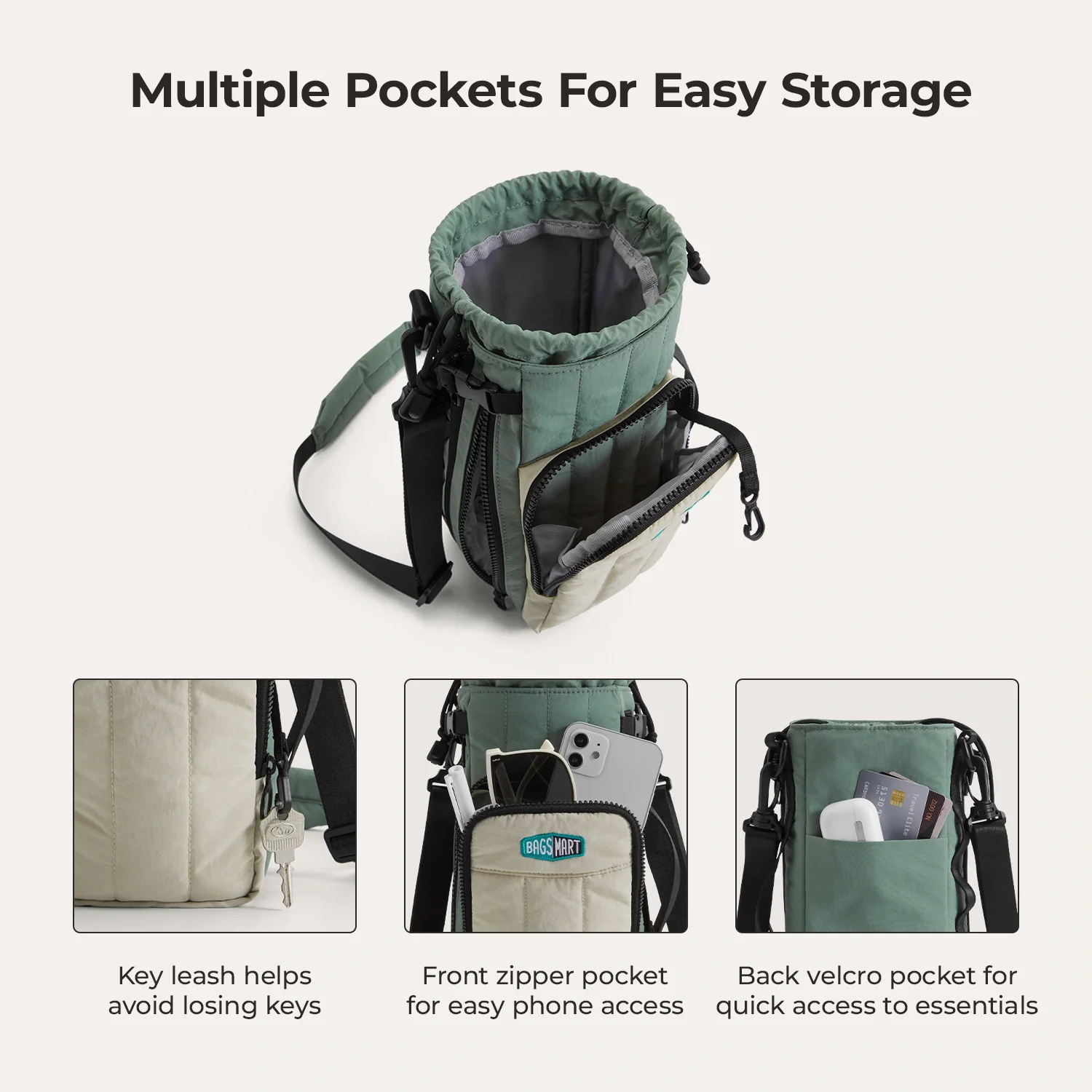 Paz Water Bottle Sling - Image 21