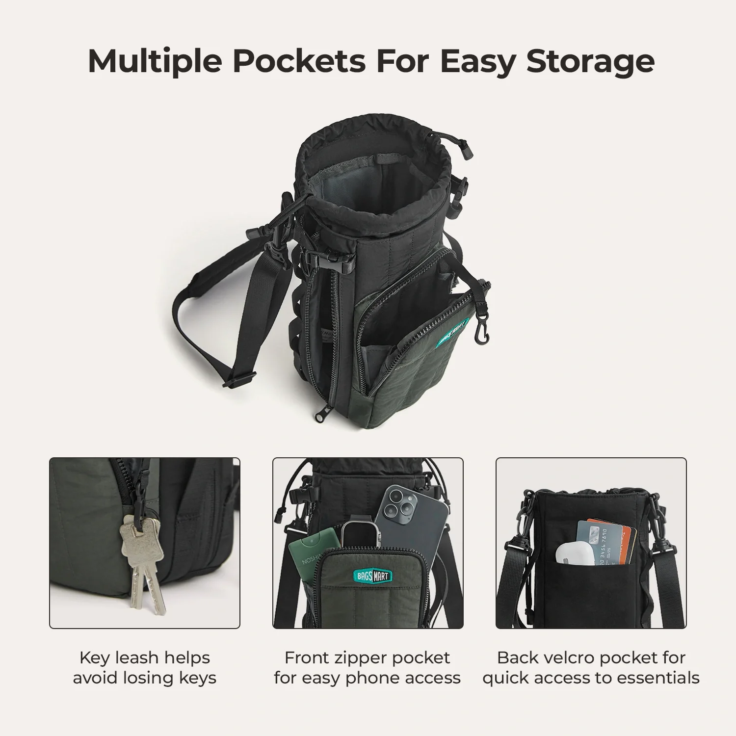 Paz Water Bottle Sling - Image 52