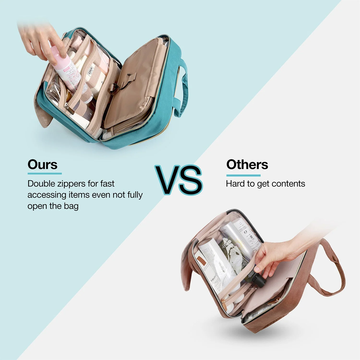 The Space Saver Pro Bonchemin Hanging Toiletry Bag - Image 19