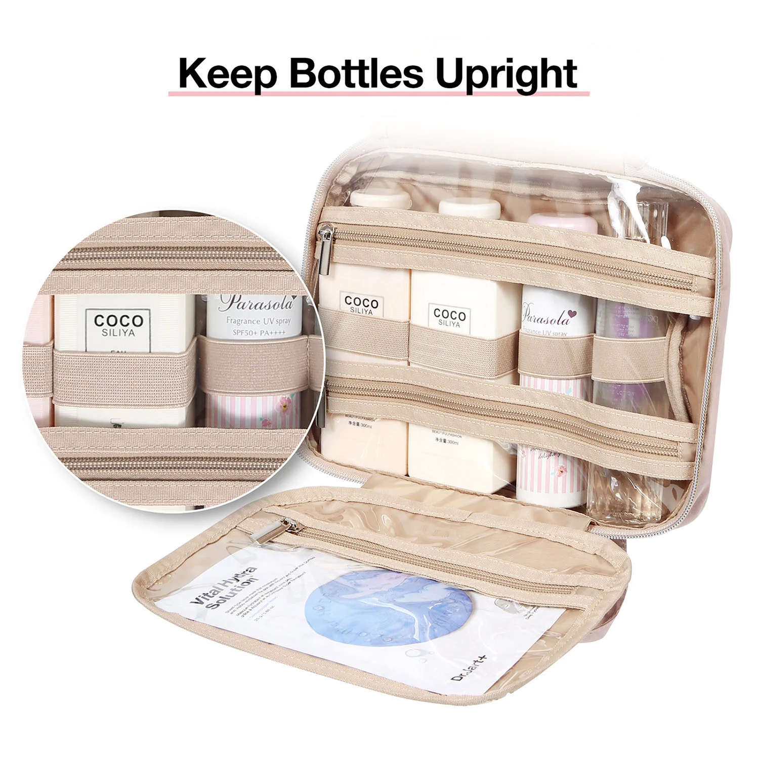 The Space Saver Pro Bonchemin Hanging Toiletry Bag - Image 5