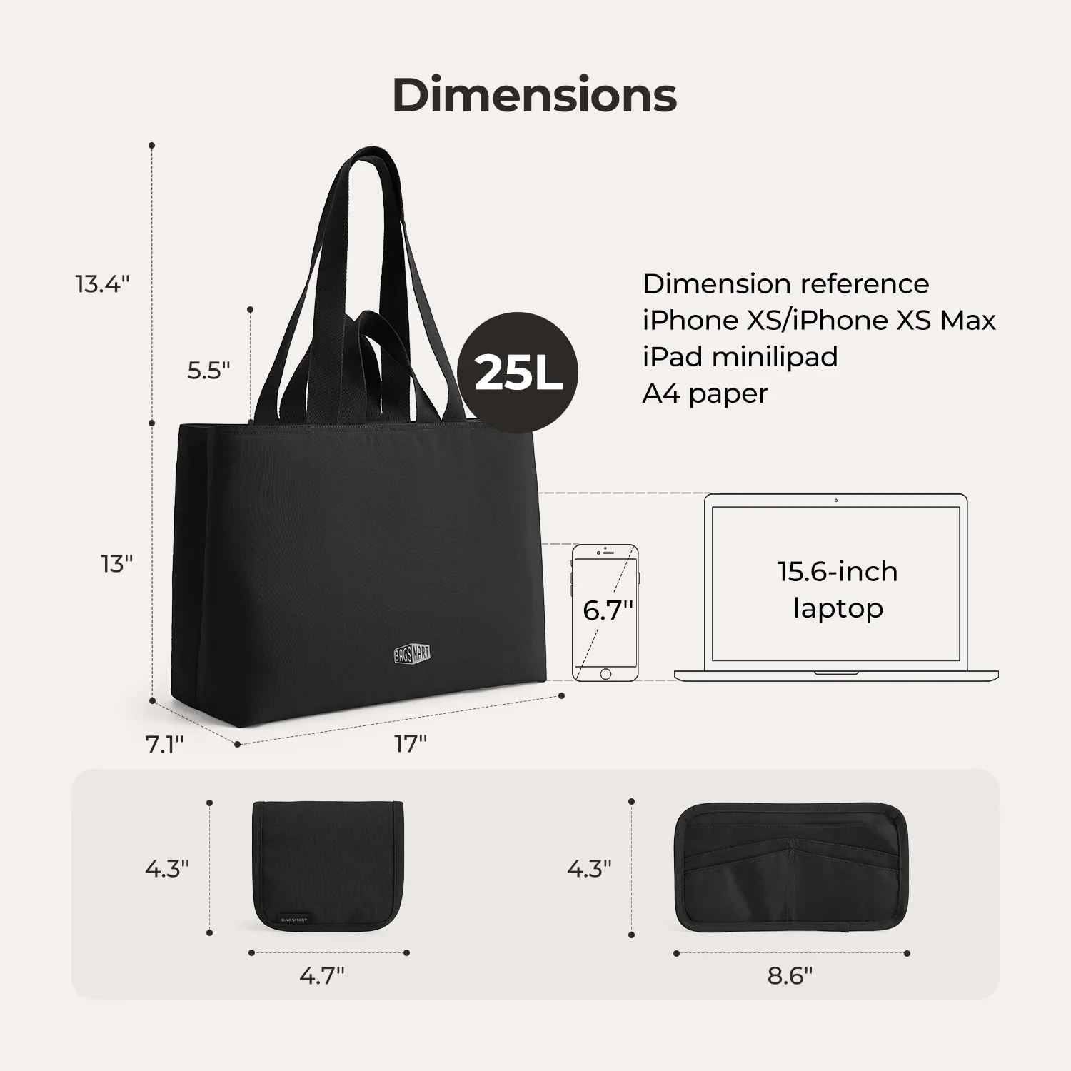 Halo 25L Work Tote - Image 3