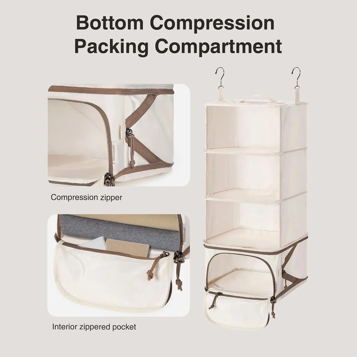 Hanging Foldable Compression Packing Cubes - Image 4