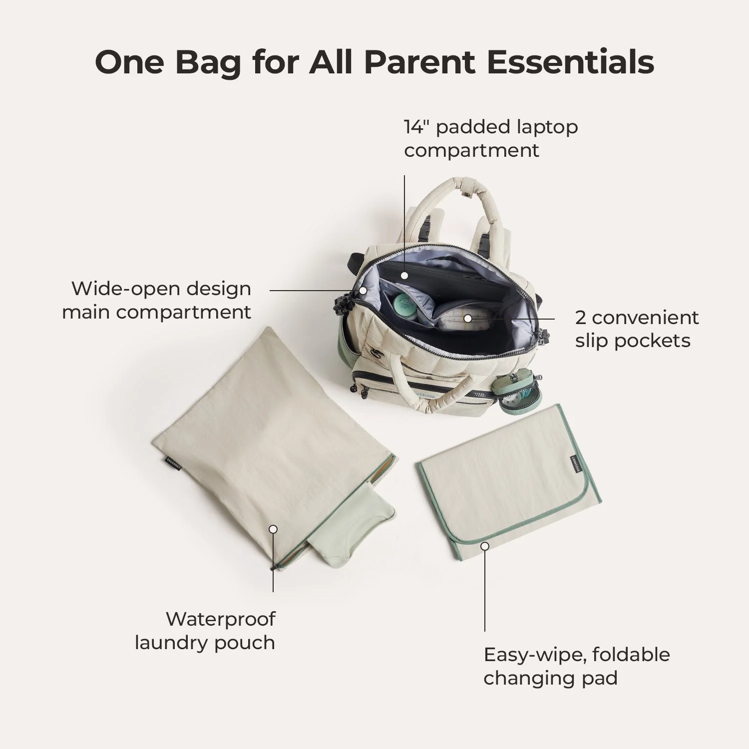 Paz 25L Diaper Backpack - Image 10