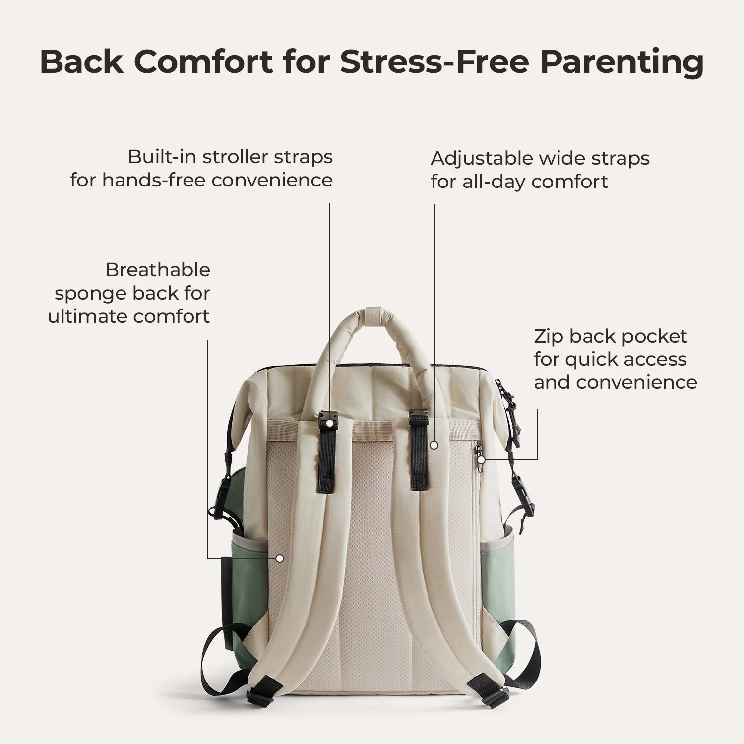 Paz 25L Diaper Backpack - Image 12