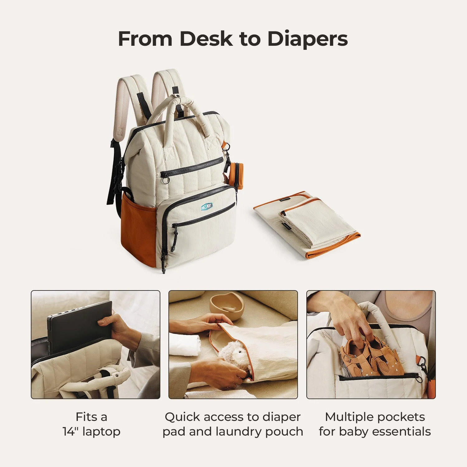 Paz 25L Diaper Backpack - Image 28