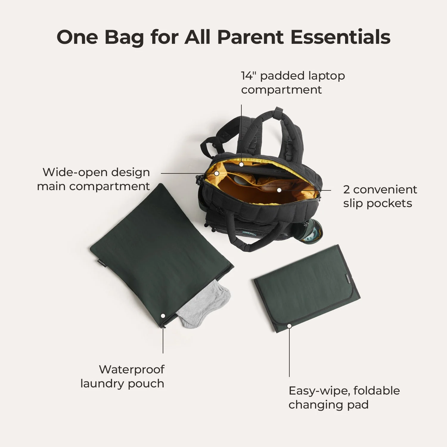 Paz 25L Diaper Backpack - Image 55