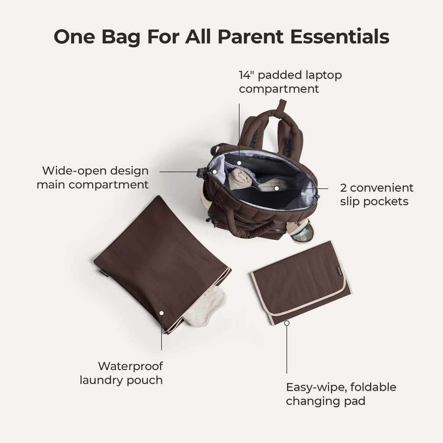 Paz 25L Diaper Backpack - Image 78