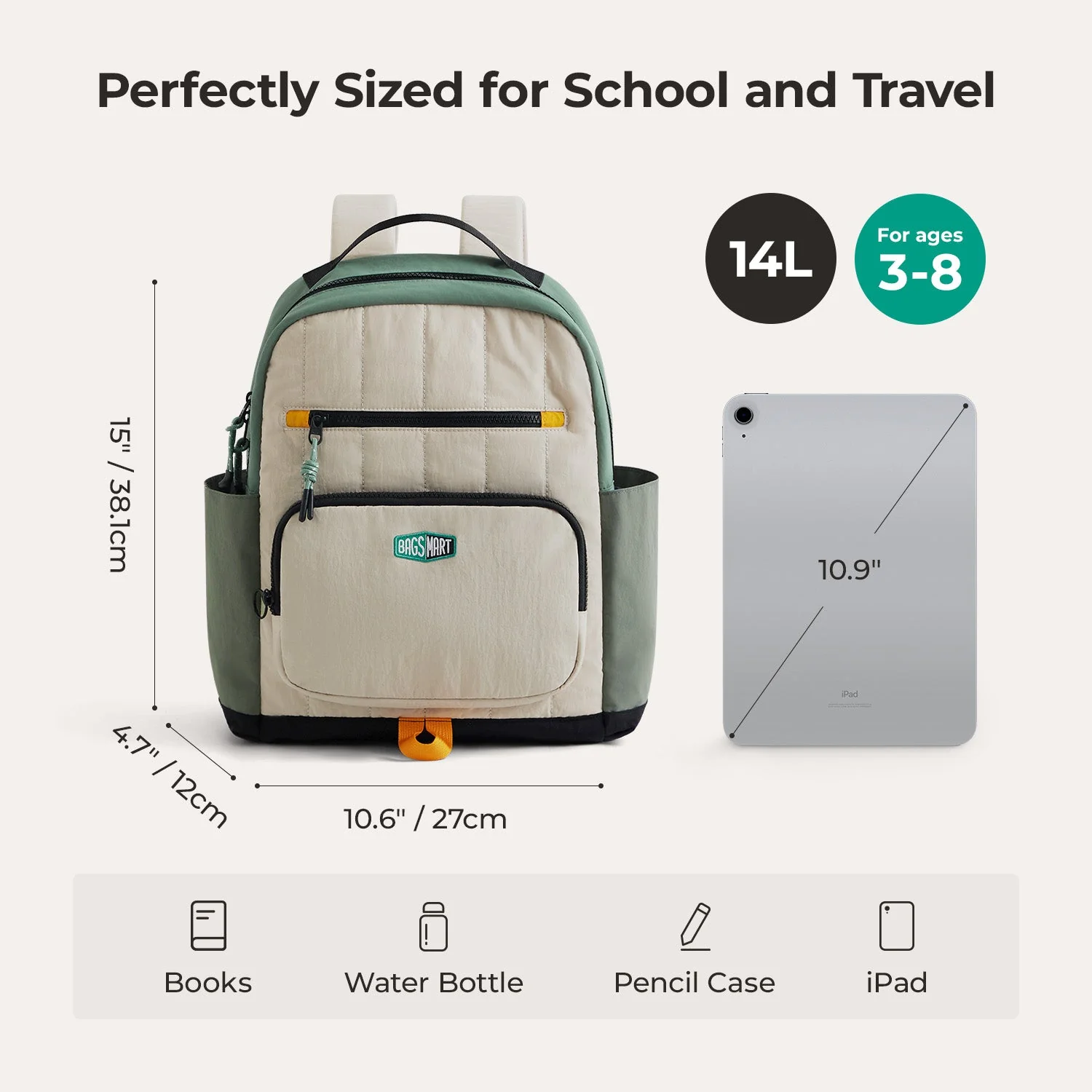 Paz 14L Kids Backpack - Image 7