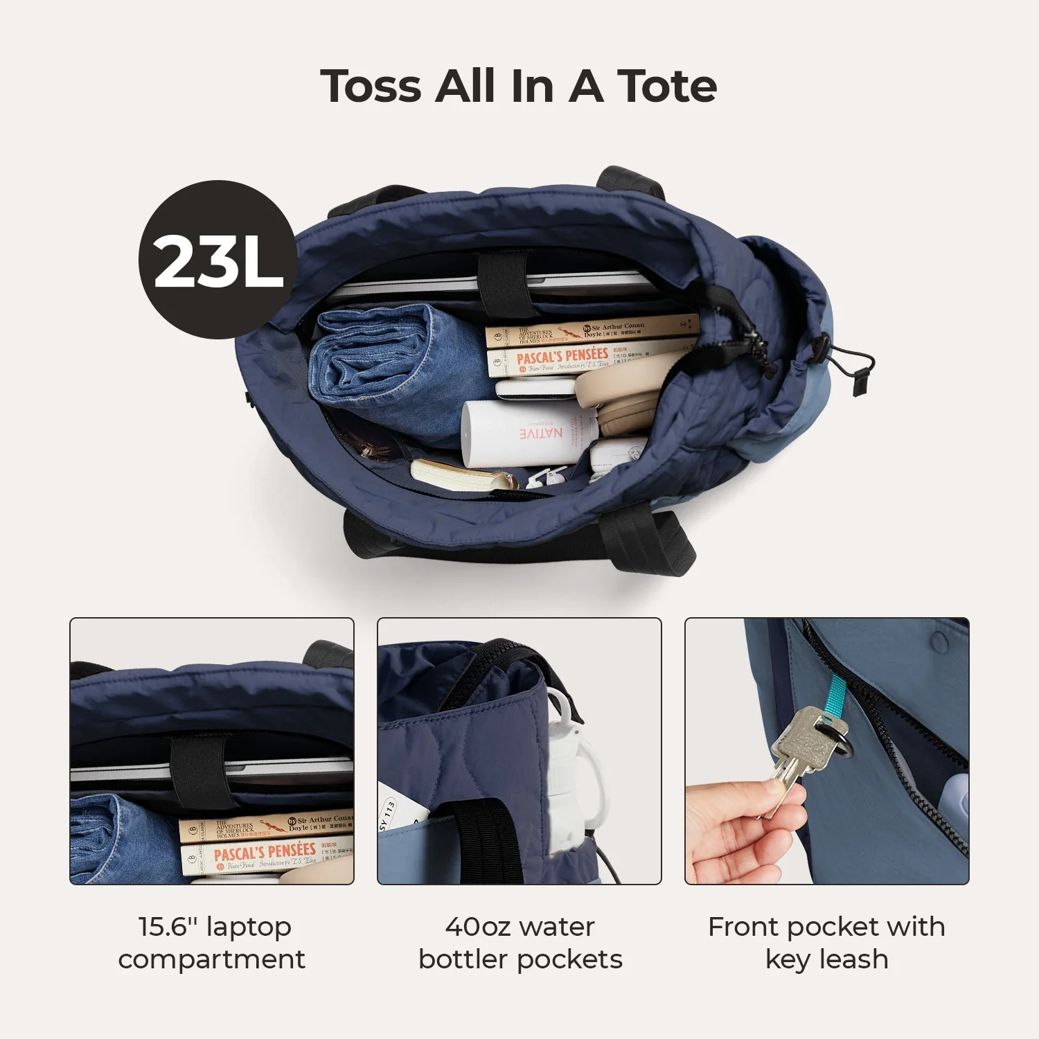 Paz 23L Tote - Image 64