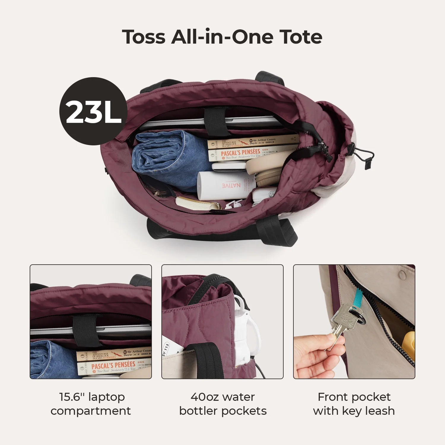 Paz 23L Tote - Image 76