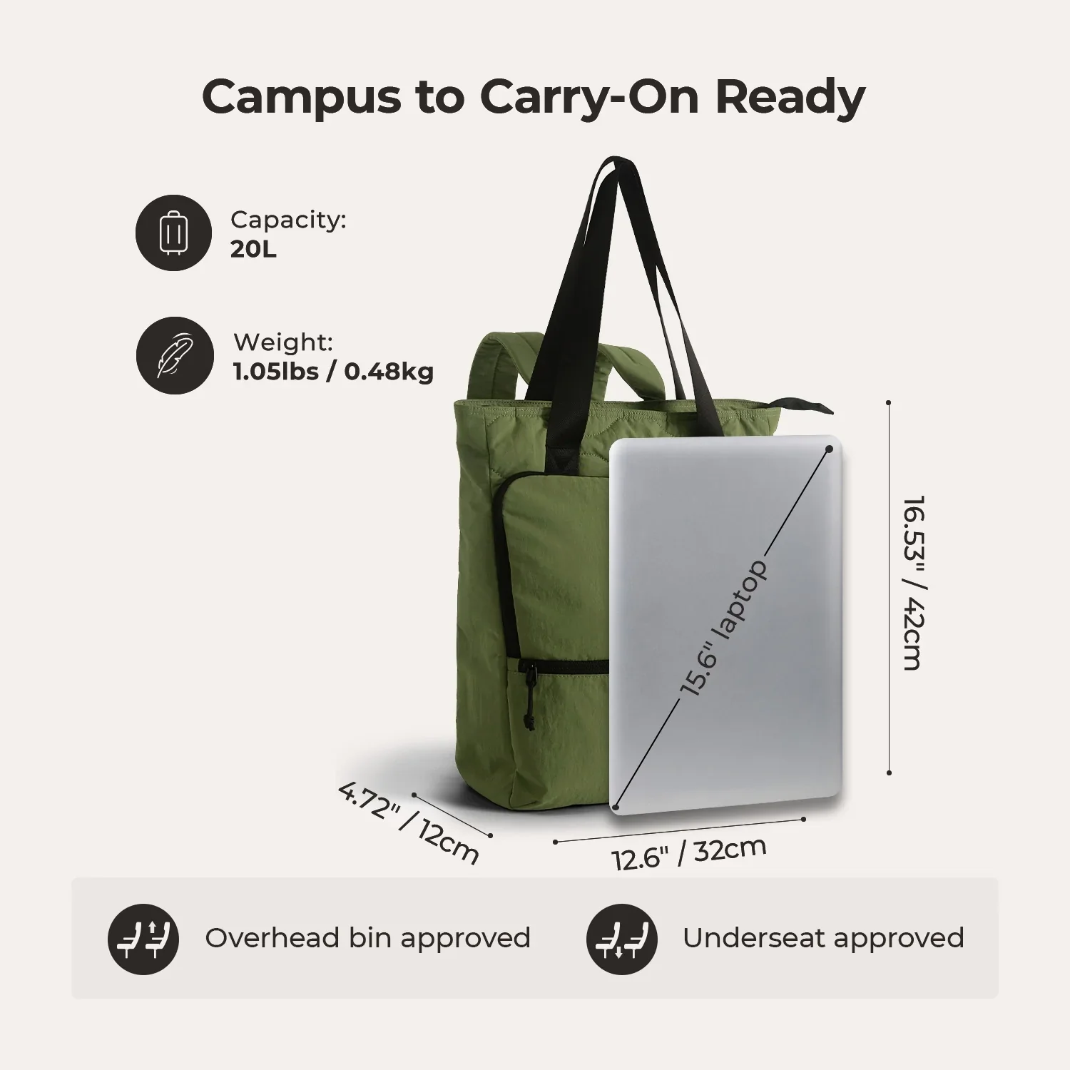 Paz 20L Totepack - Image 3
