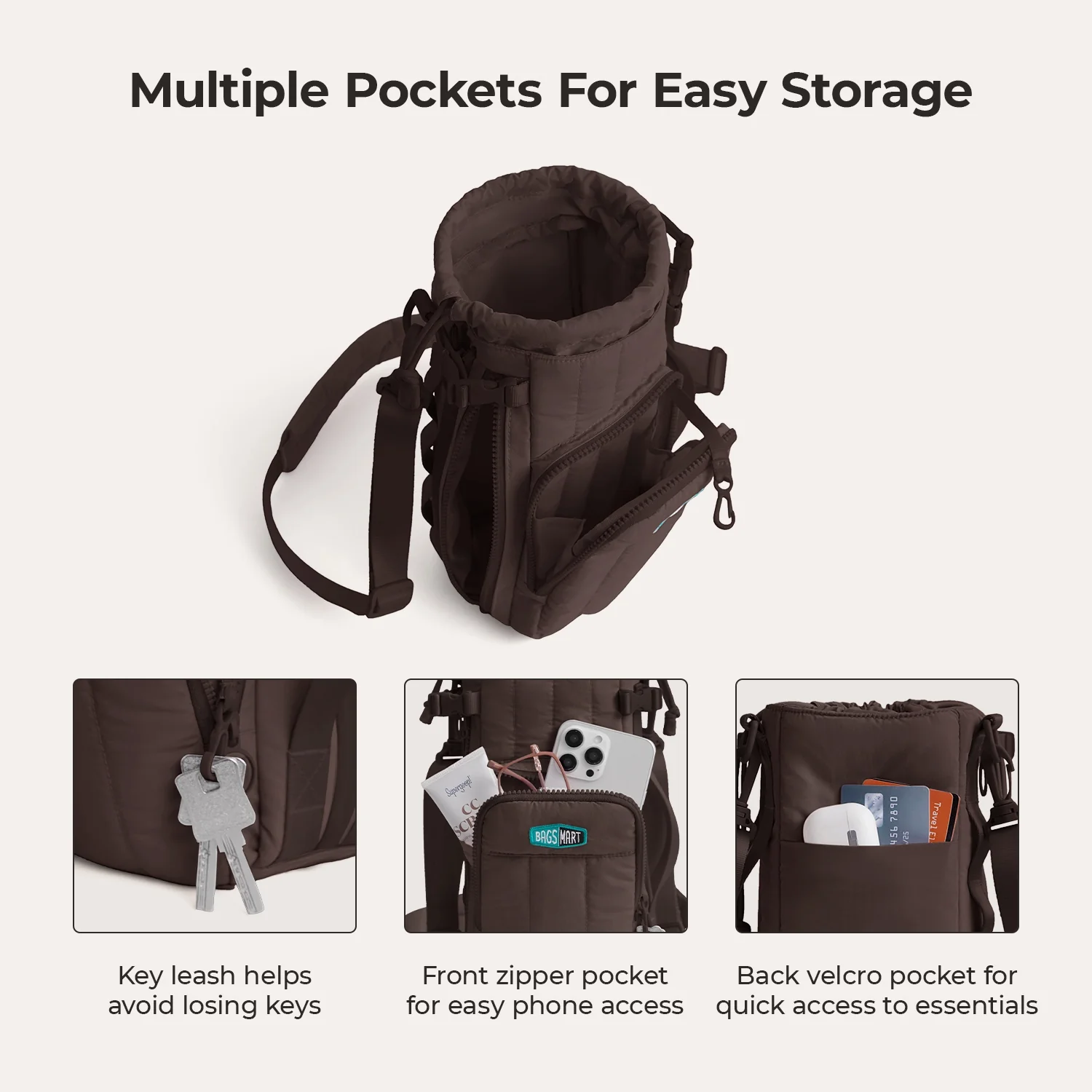 Paz Water Bottle Sling - Image 67