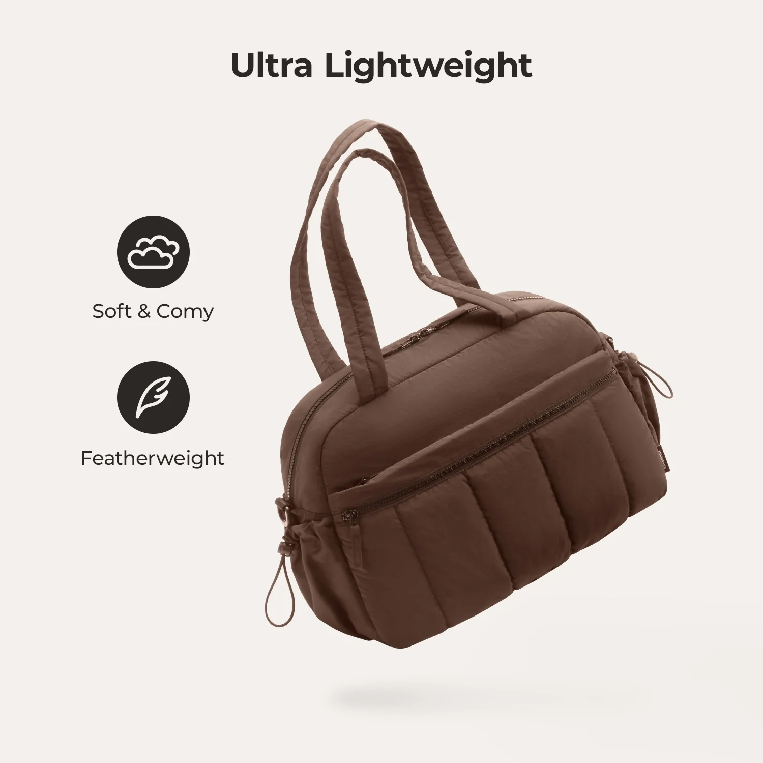 Puffy Water-Resistant Gym & Travel Duffle Bag - Image 12