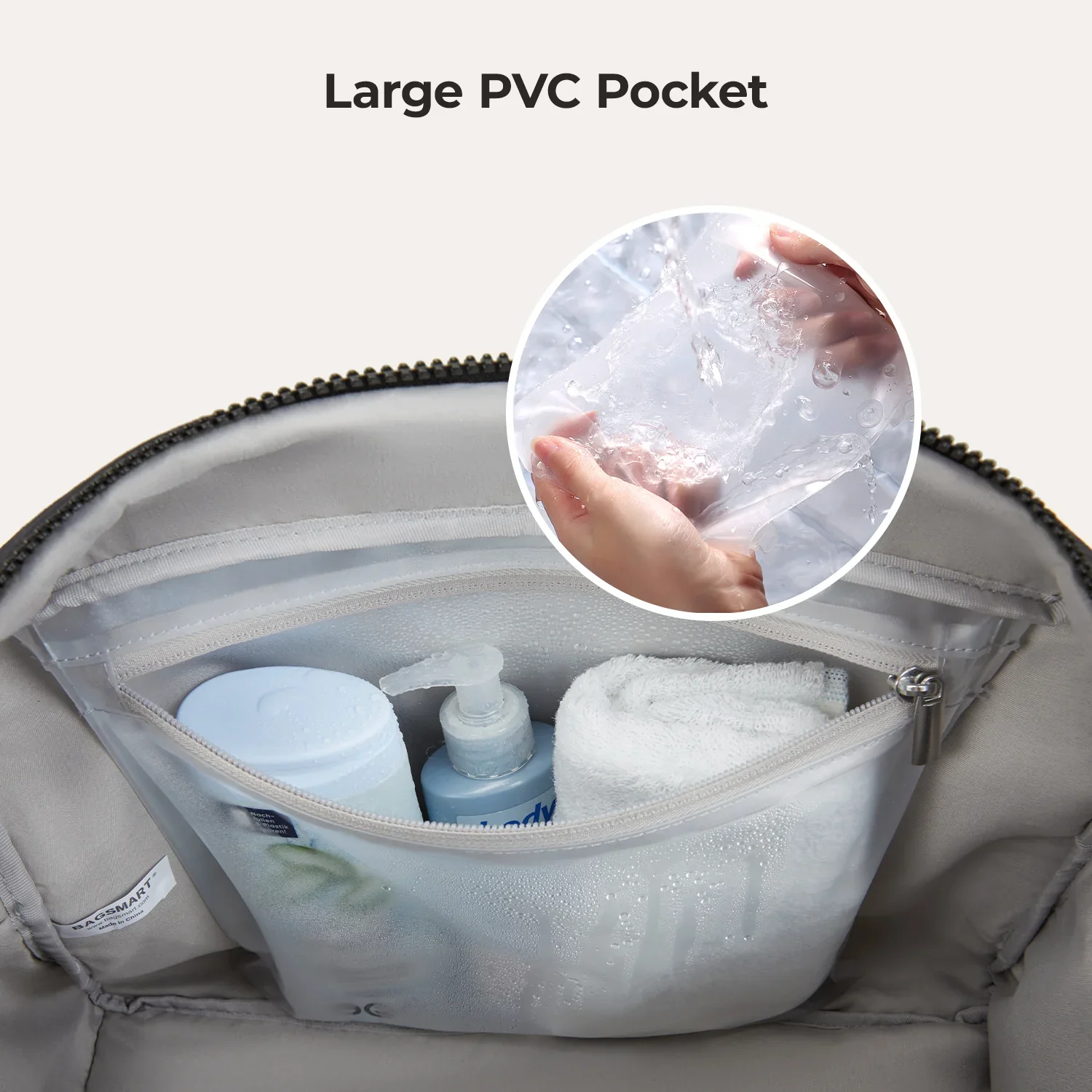 Puffy Water-Resistant Gym & Travel Duffle Bag - Image 3