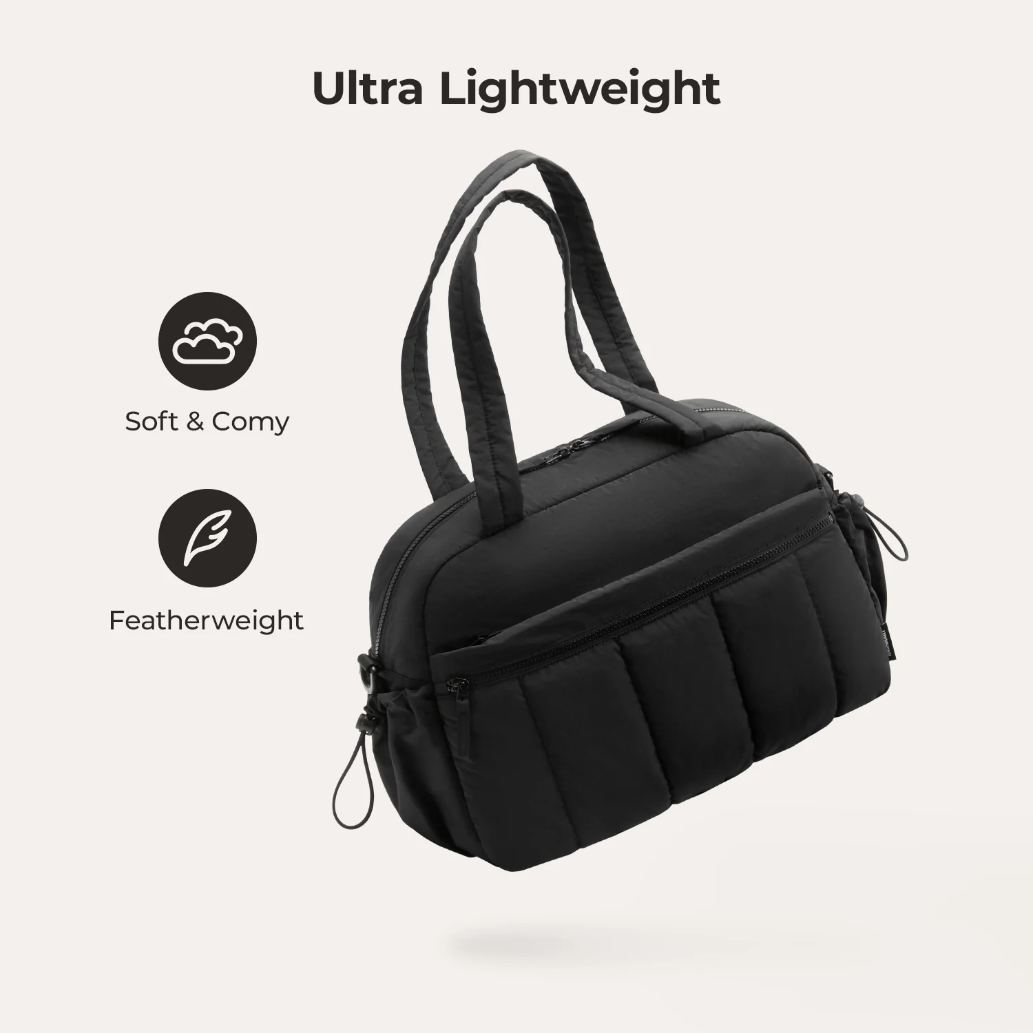 Puffy Water-Resistant Gym & Travel Duffle Bag - Image 6