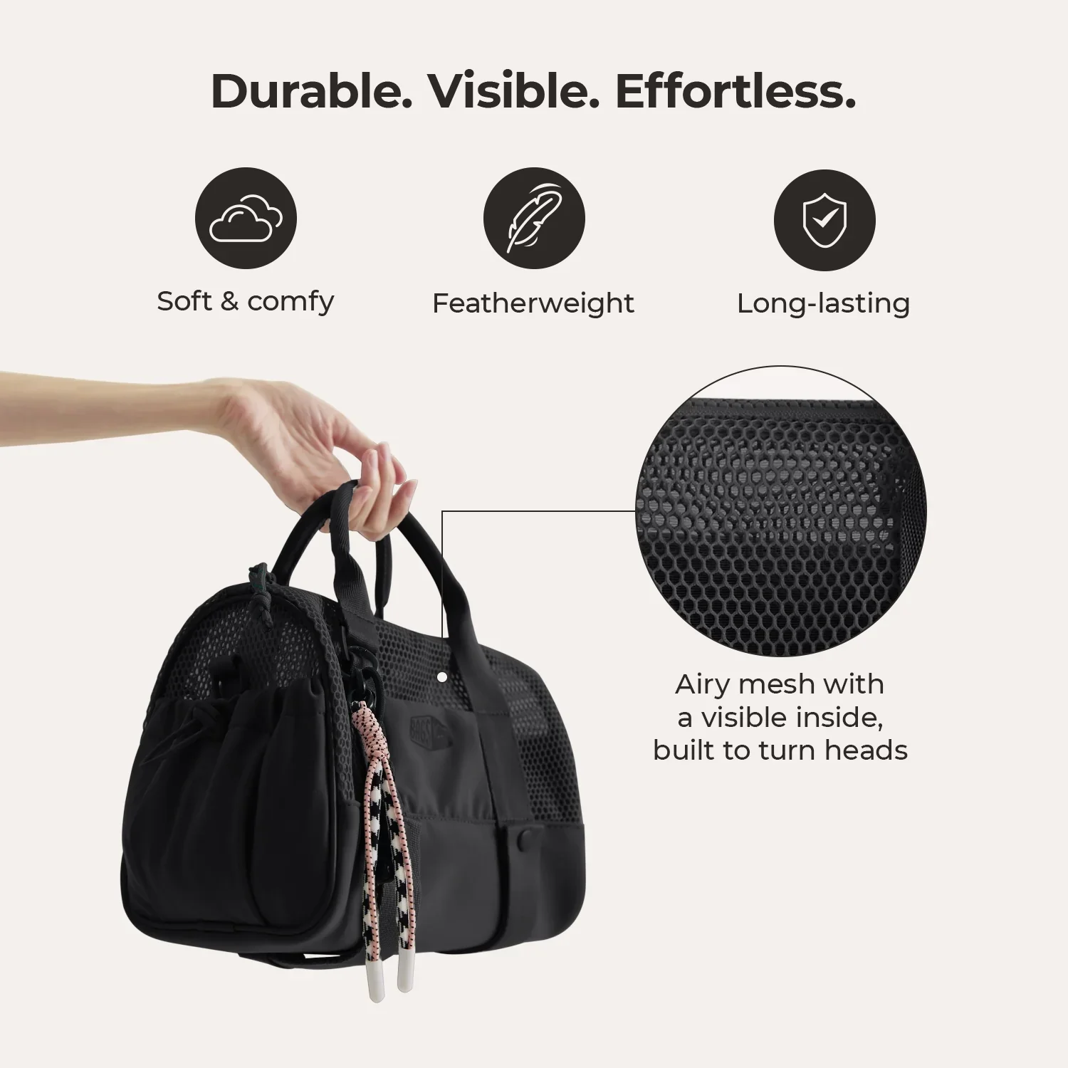 REIKI 5.5L Mesh Mini Duffle - Image 22