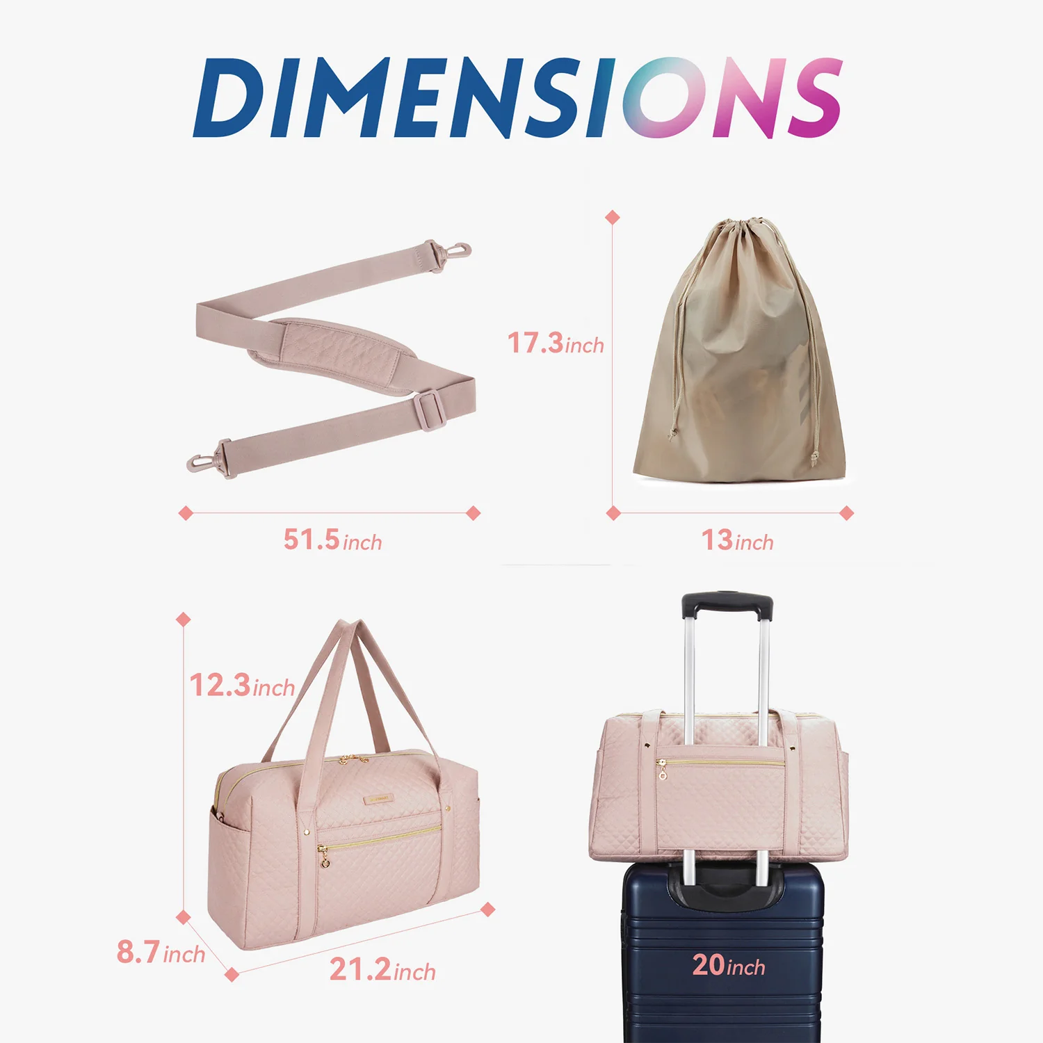 Weekender 31L Overnight Duffle Bag - Image 36