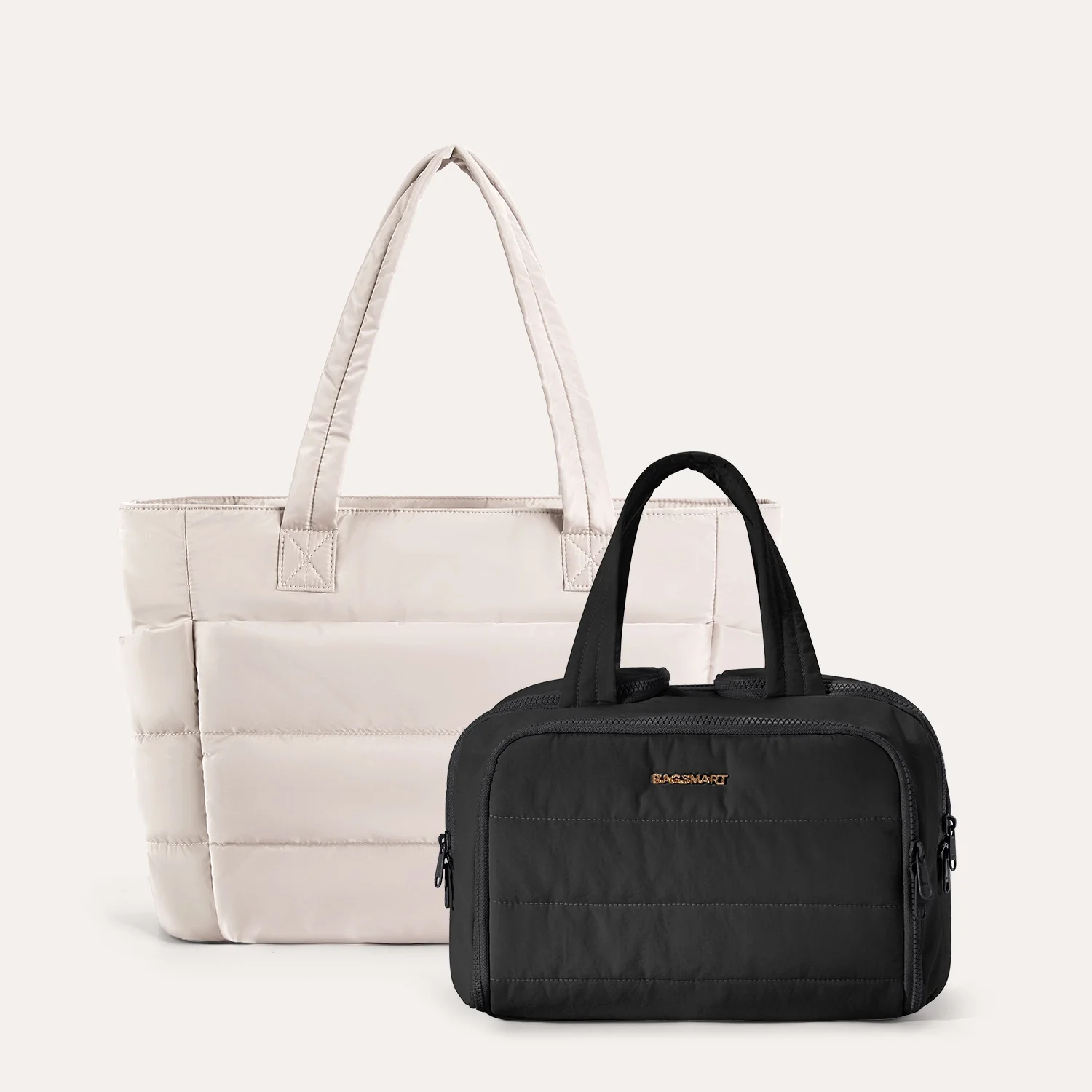 Crush Toiletry Bag & Bubble Puffy Tote Travel Set - Image 20
