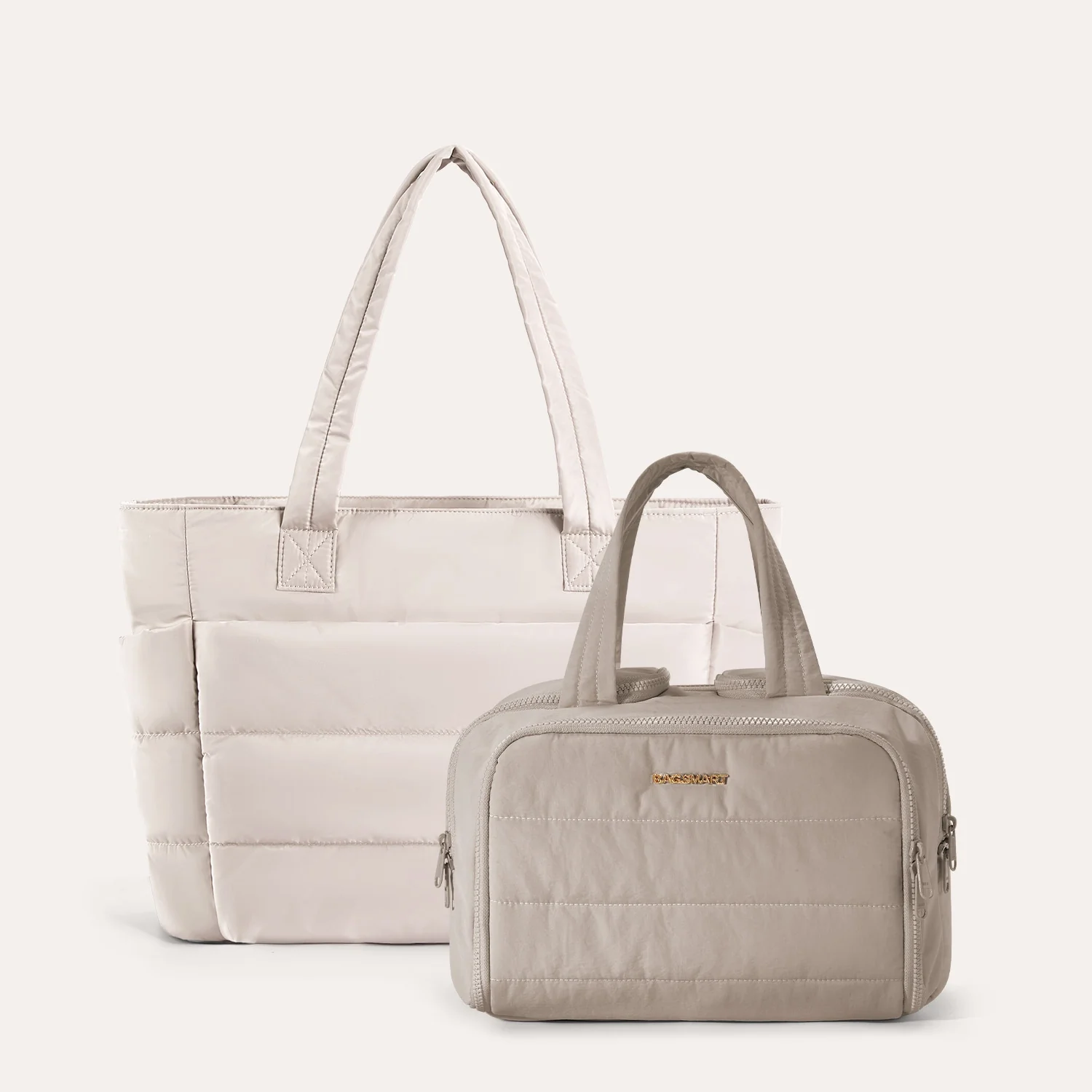 Crush Toiletry Bag & Bubble Puffy Tote Travel Set - Image 21