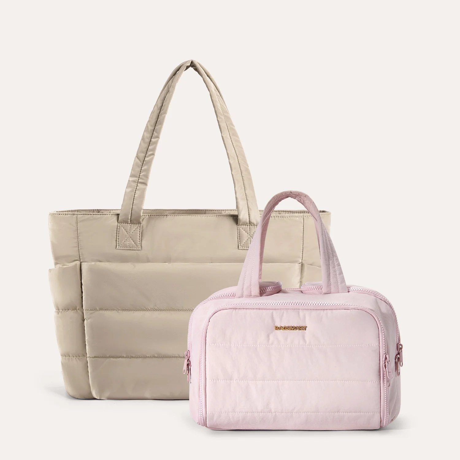 Crush Toiletry Bag & Bubble Puffy Tote Travel Set - Image 23
