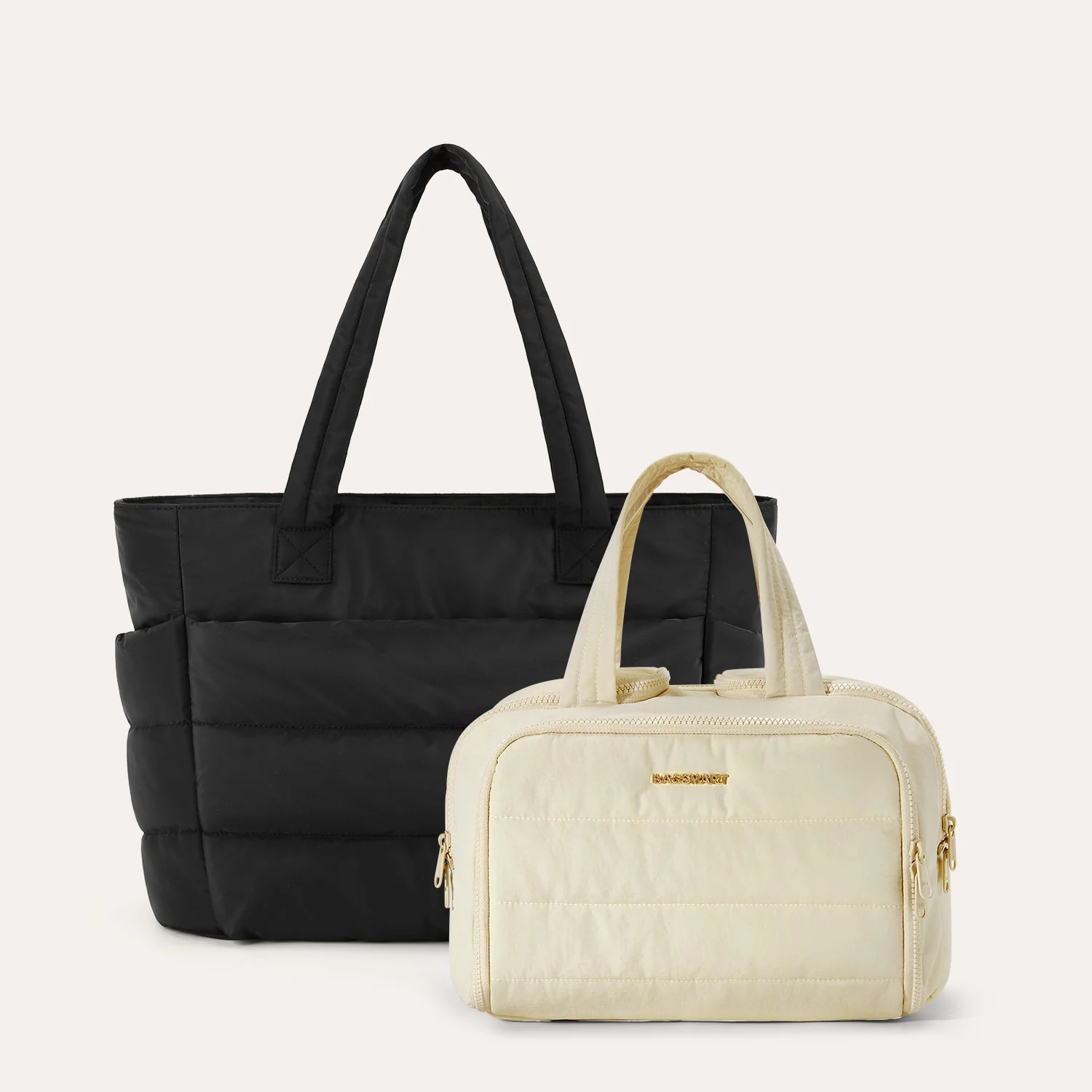 Crush Toiletry Bag & Bubble Puffy Tote Travel Set - Image 3