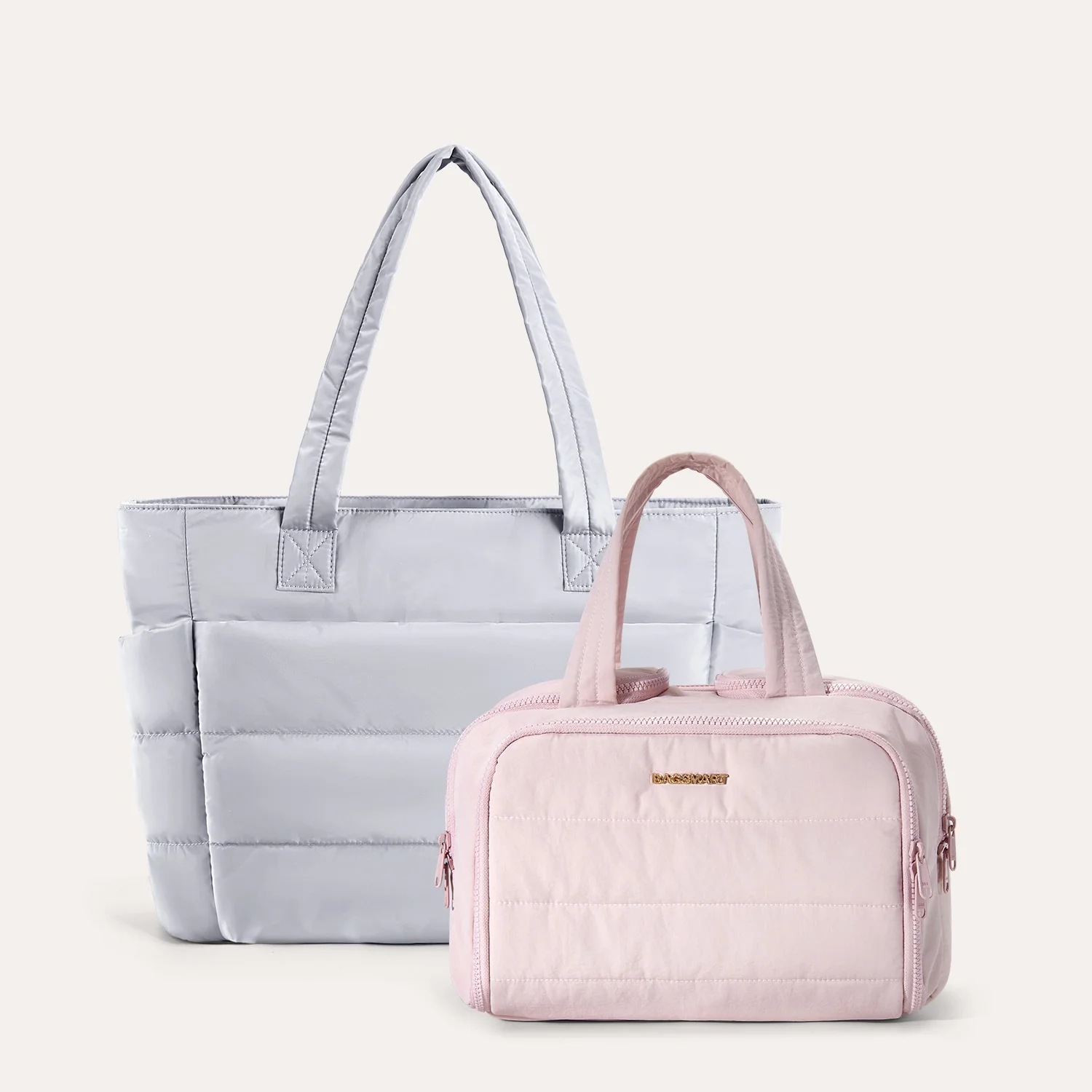 Crush Toiletry Bag & Bubble Puffy Tote Travel Set - Image 33