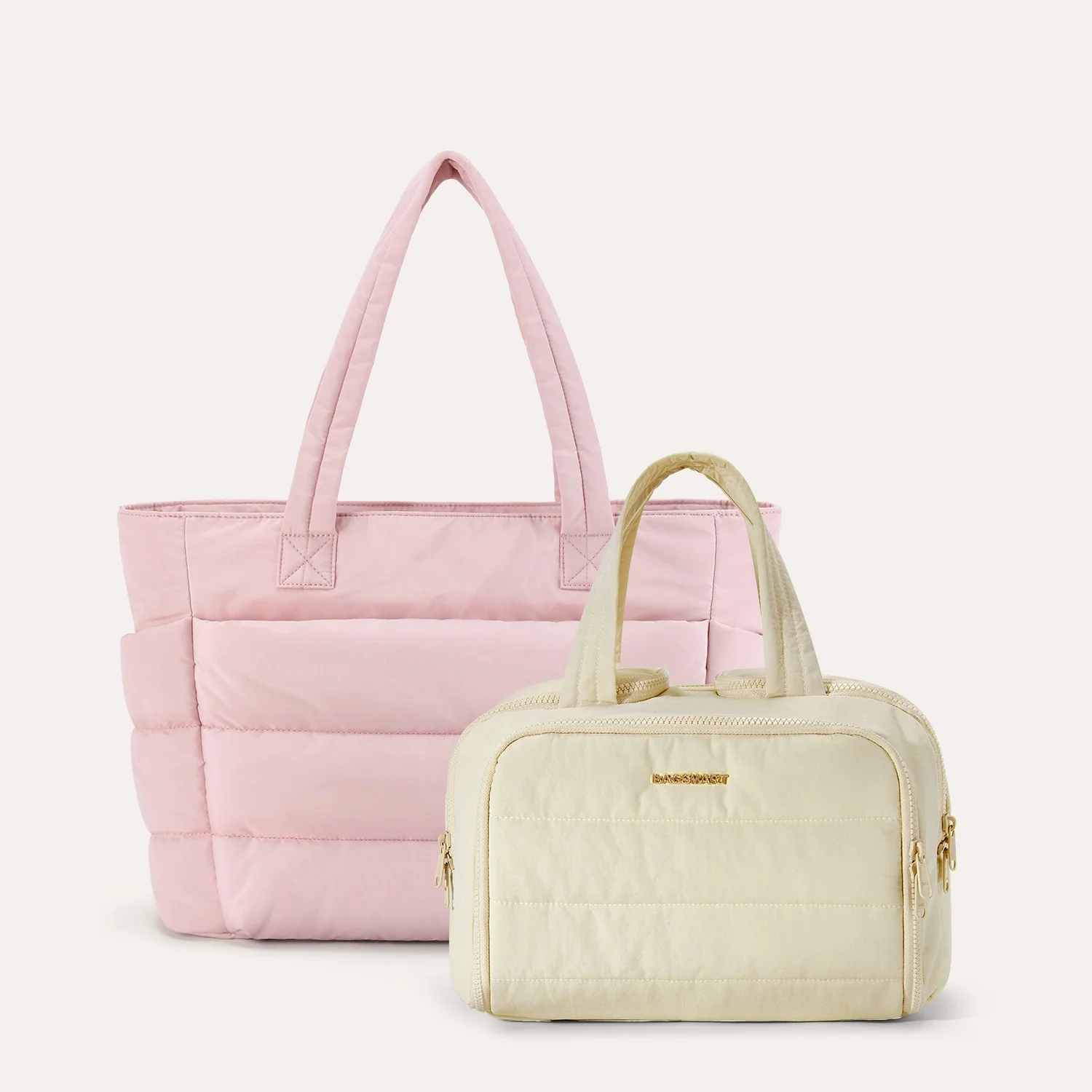 Crush Toiletry Bag & Bubble Puffy Tote Travel Set - Image 45