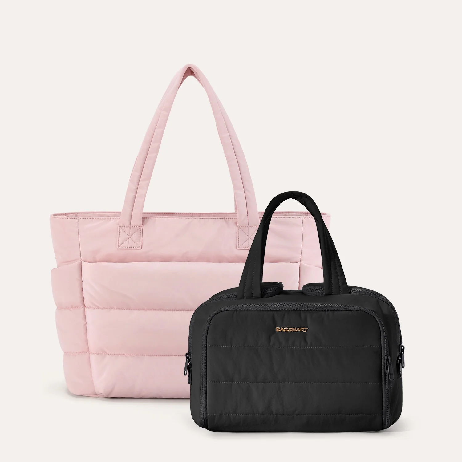 Crush Toiletry Bag & Bubble Puffy Tote Travel Set - Image 50