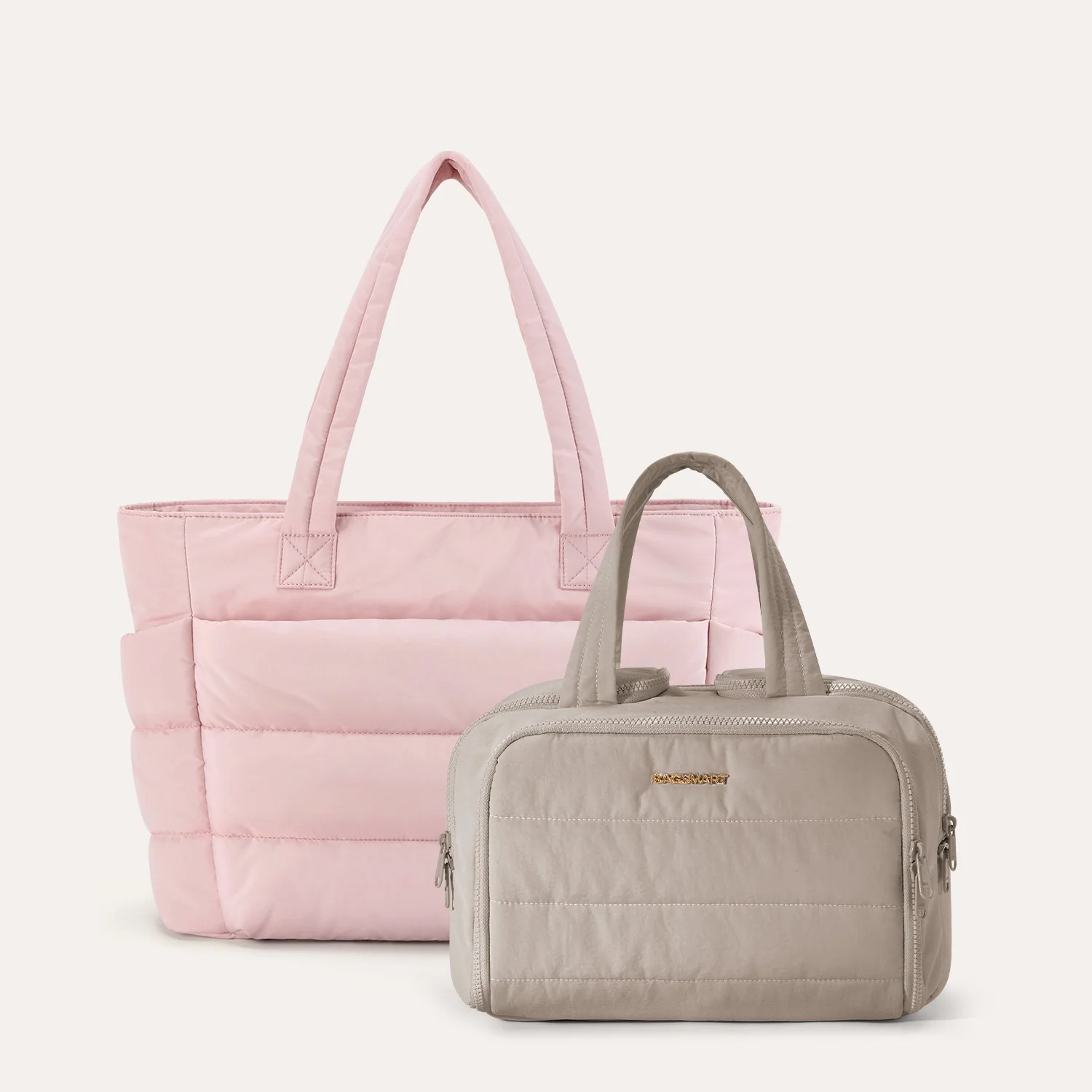 Crush Toiletry Bag & Bubble Puffy Tote Travel Set - Image 51