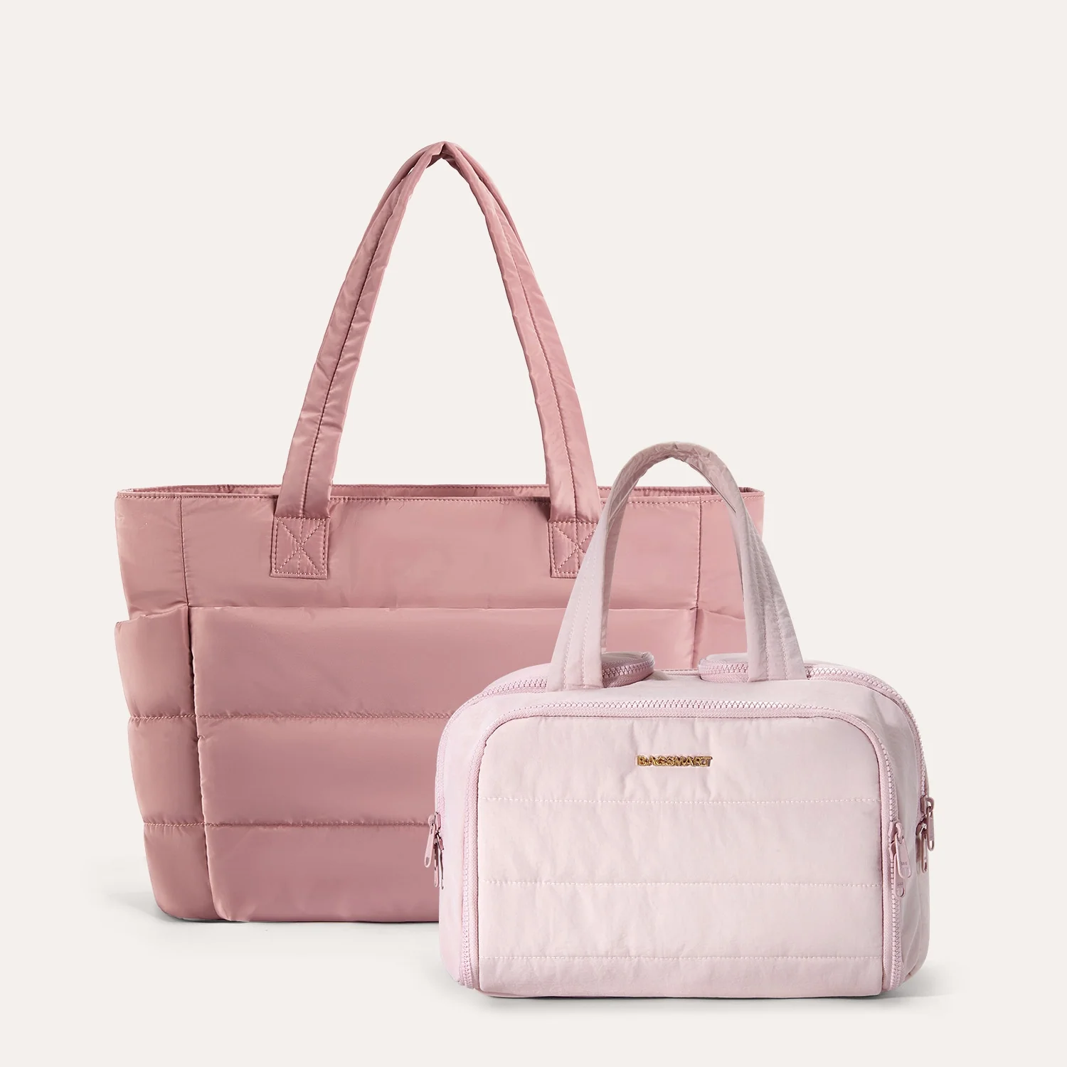 Crush Toiletry Bag & Bubble Puffy Tote Travel Set - Image 53