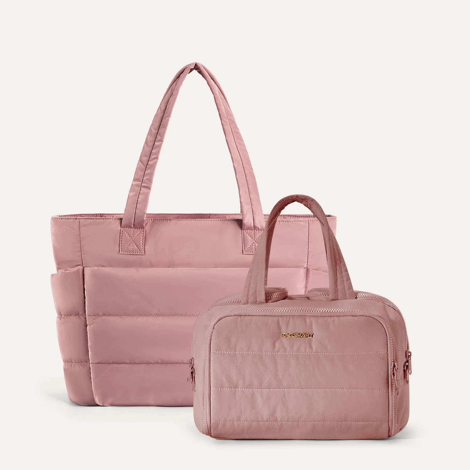 Crush Toiletry Bag & Bubble Puffy Tote Travel Set - Image 56