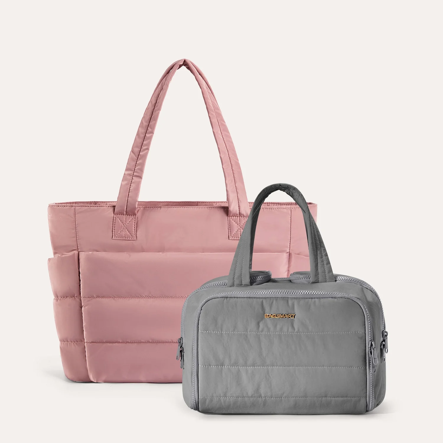 Crush Toiletry Bag & Bubble Puffy Tote Travel Set - Image 59