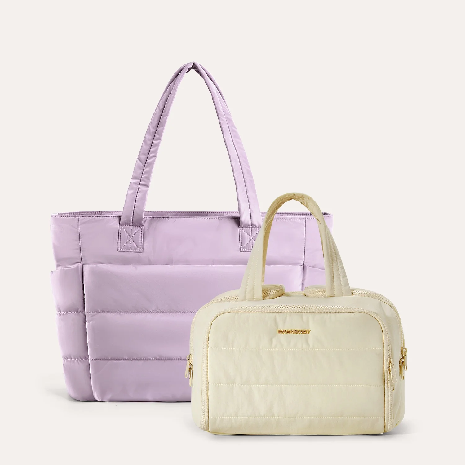 Crush Toiletry Bag & Bubble Puffy Tote Travel Set - Image 65