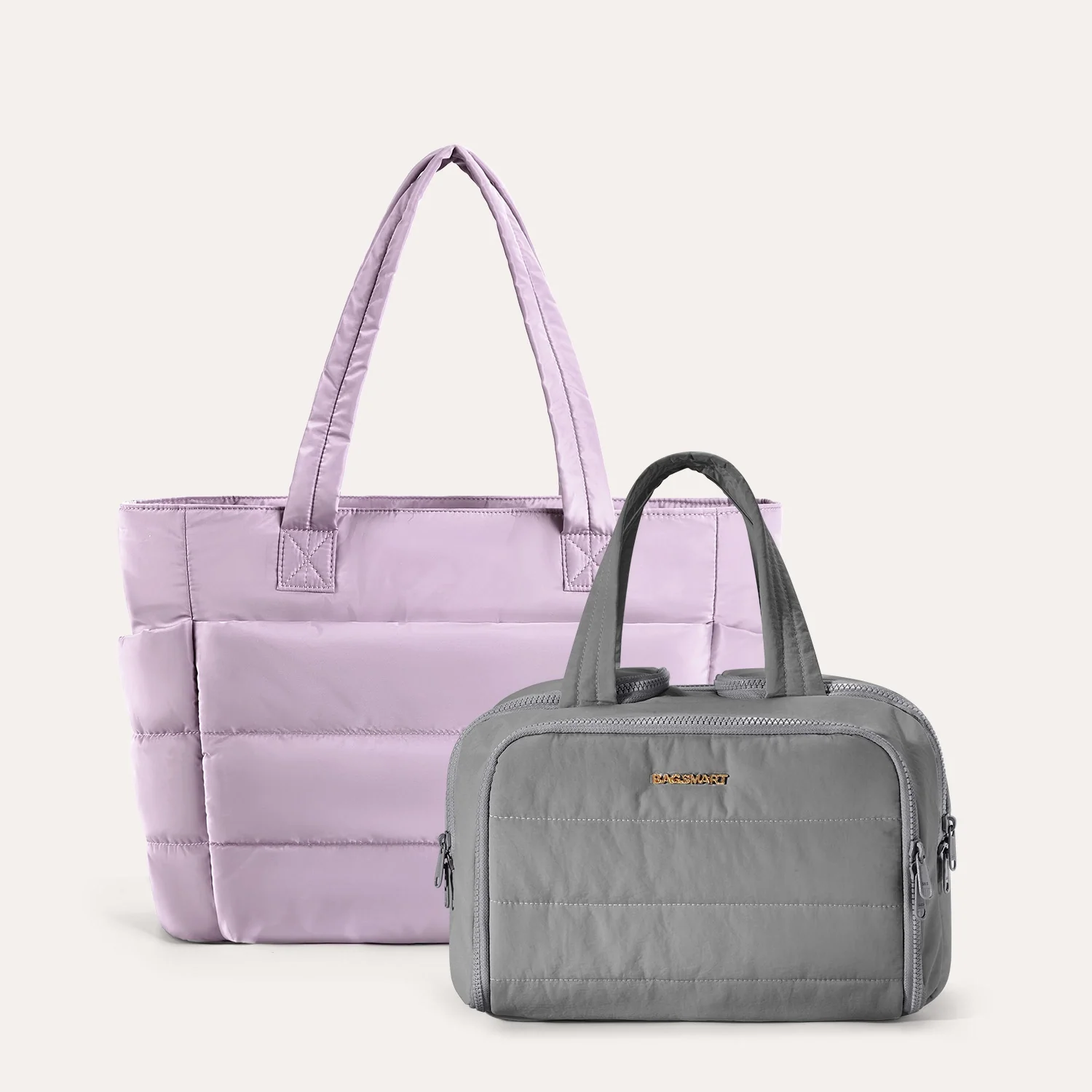 Crush Toiletry Bag & Bubble Puffy Tote Travel Set - Image 69
