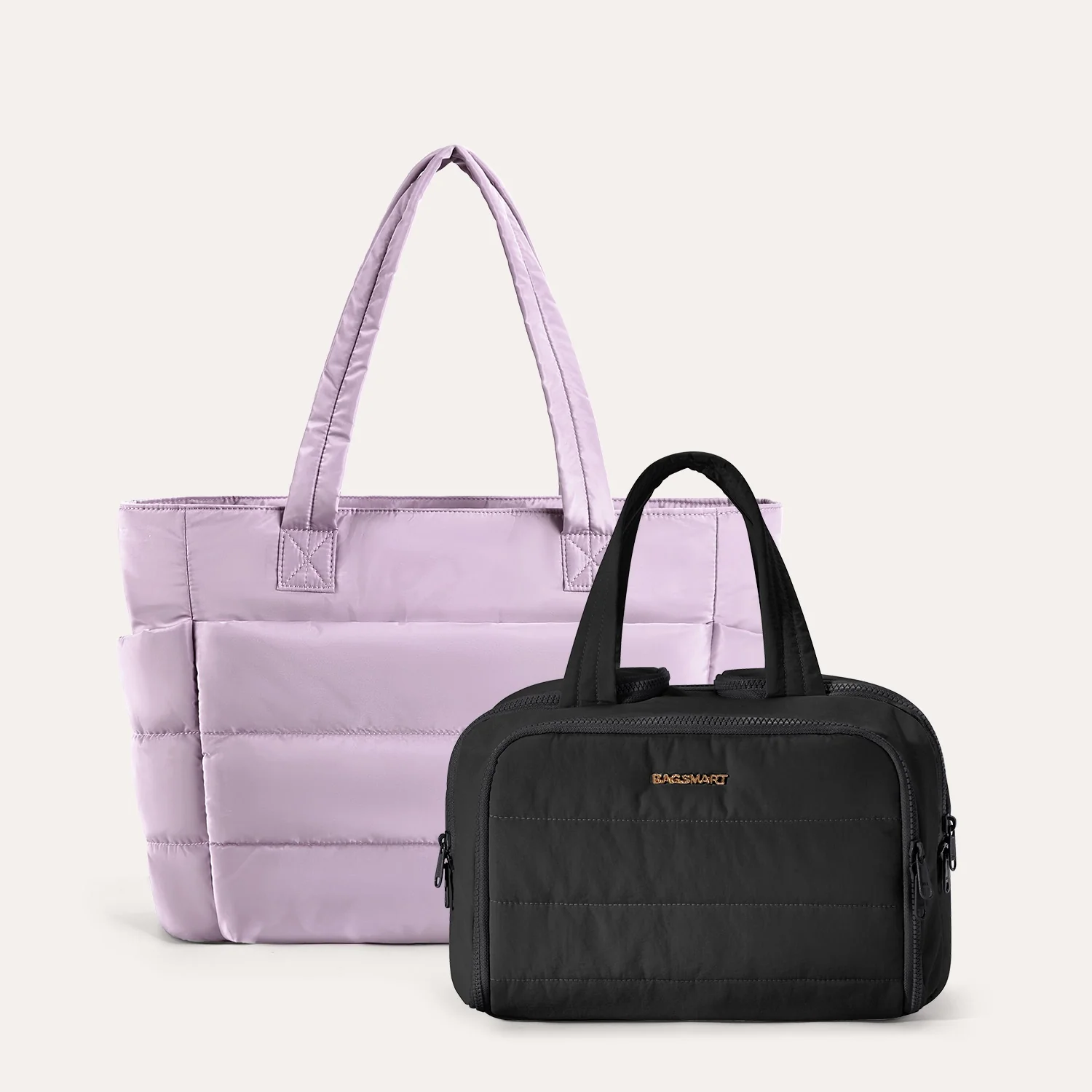 Crush Toiletry Bag & Bubble Puffy Tote Travel Set - Image 70