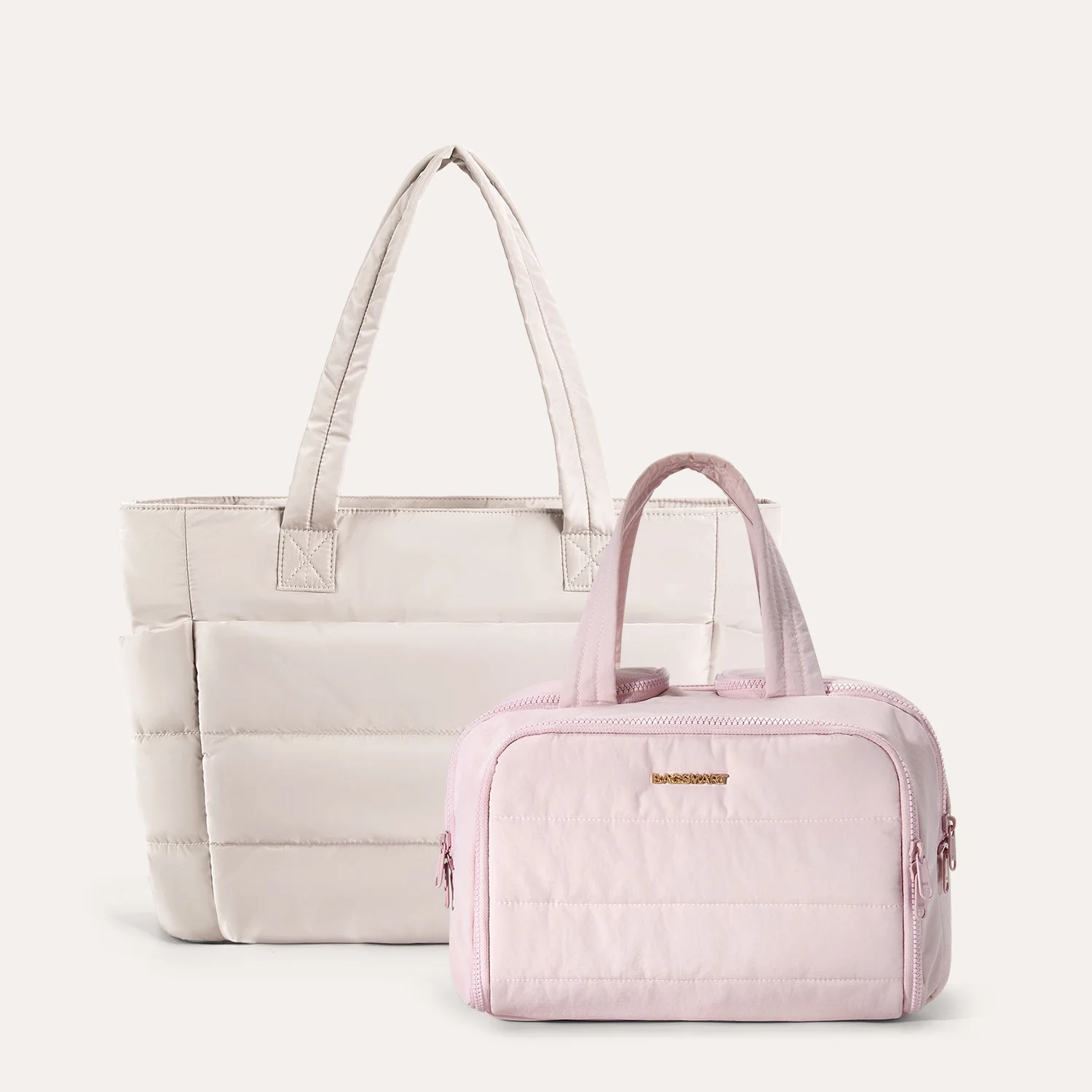 Crush Toiletry Bag & Bubble Puffy Tote Travel Set - Image 9