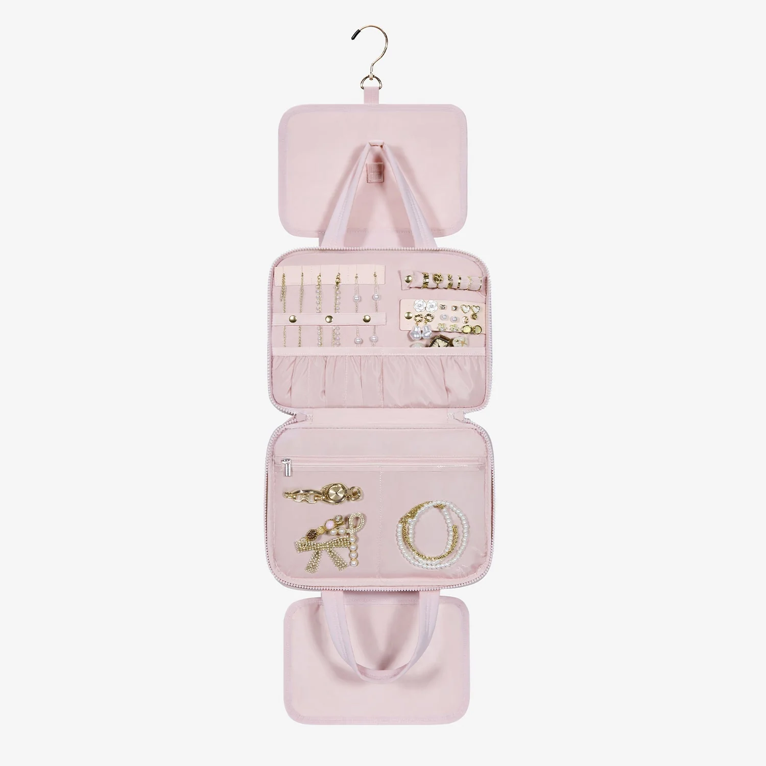 Zora Spacesaver Hanging Clear Toiletry Bag - Image 11