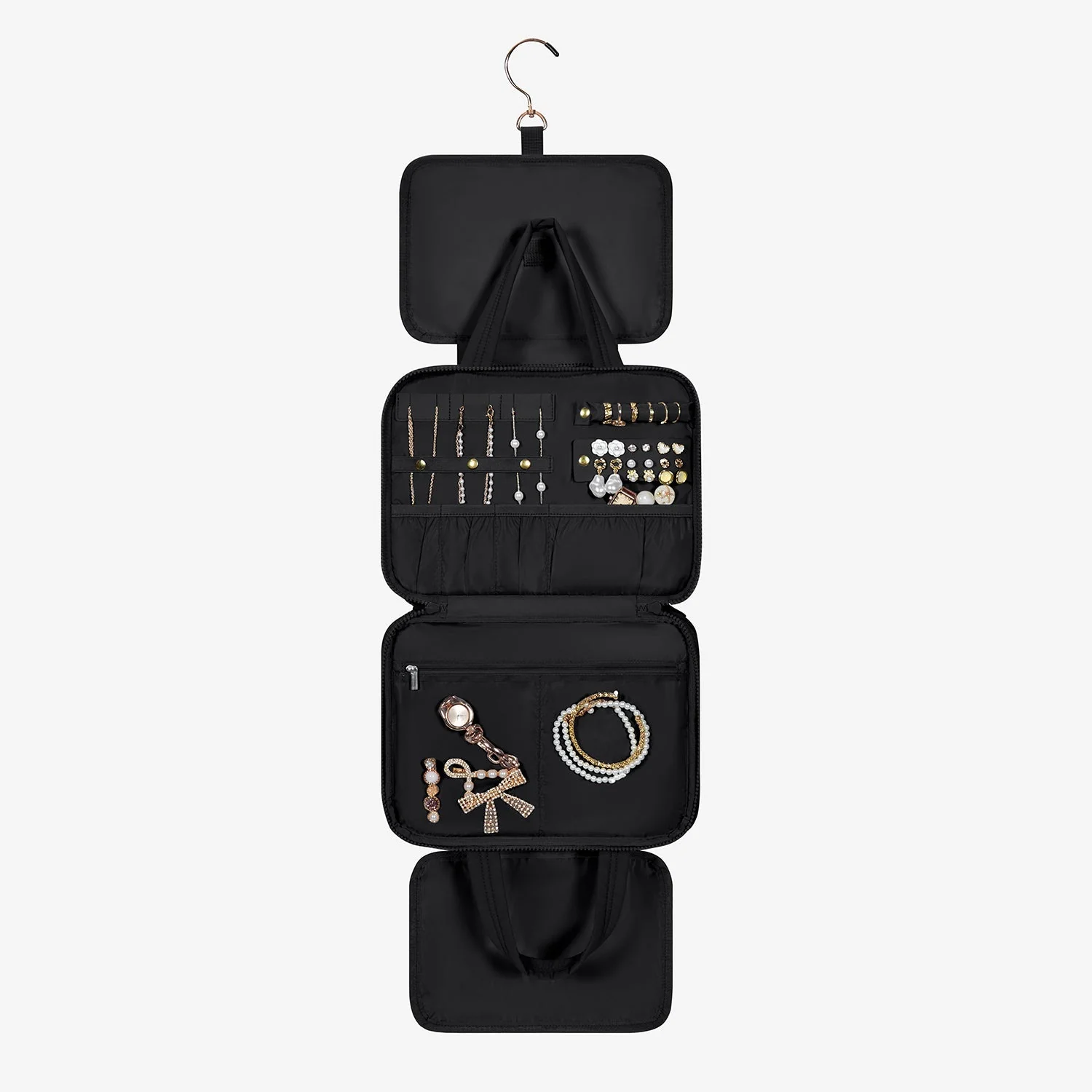 Zora Spacesaver Hanging Clear Toiletry Bag - Image 15