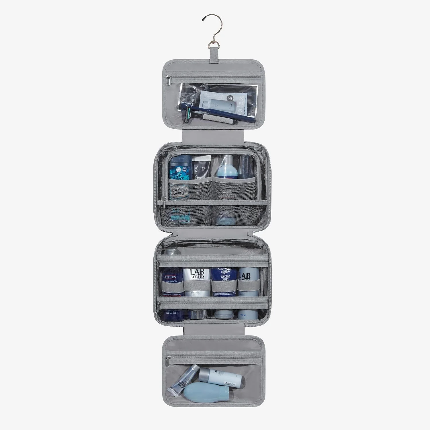 Zora Spacesaver Hanging Clear Toiletry Bag - Image 23