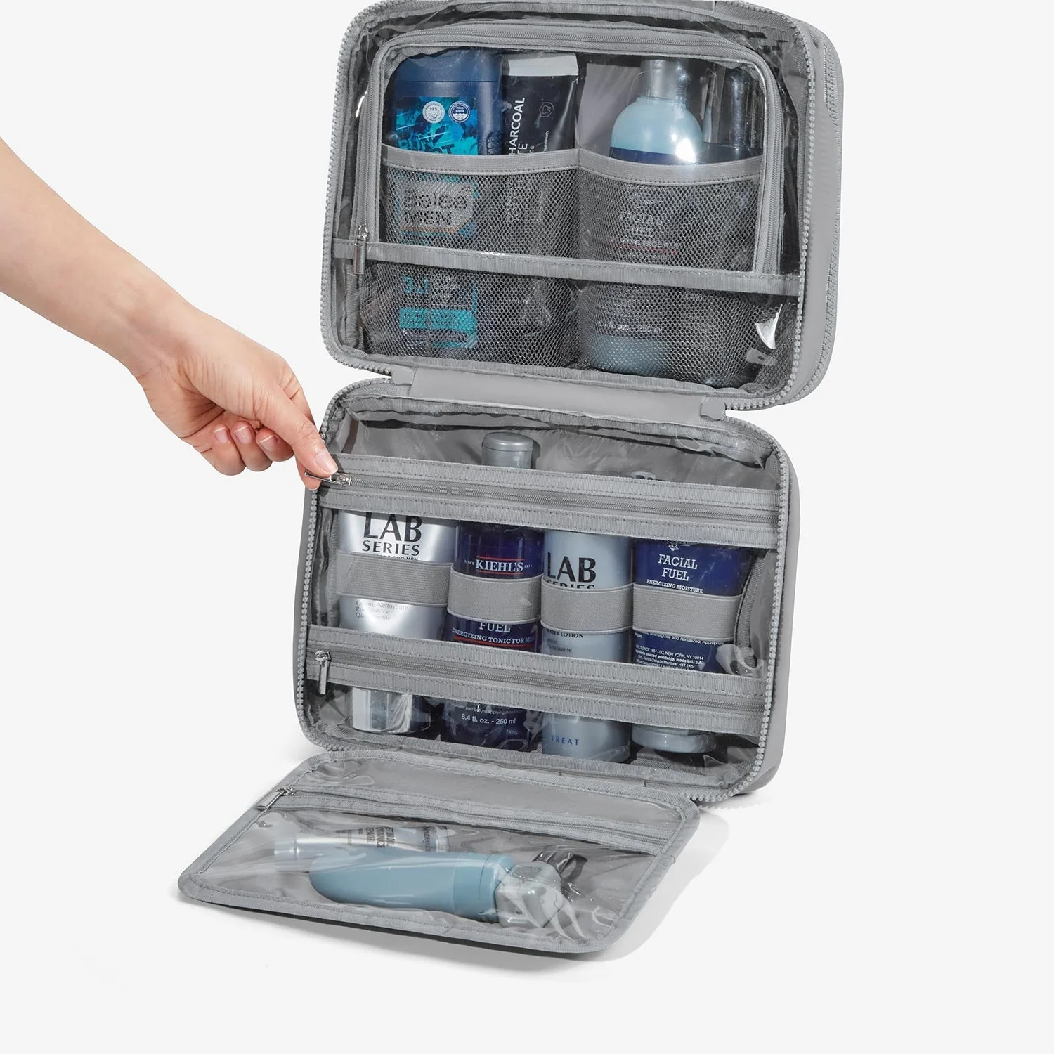 Zora Spacesaver Hanging Clear Toiletry Bag - Image 24