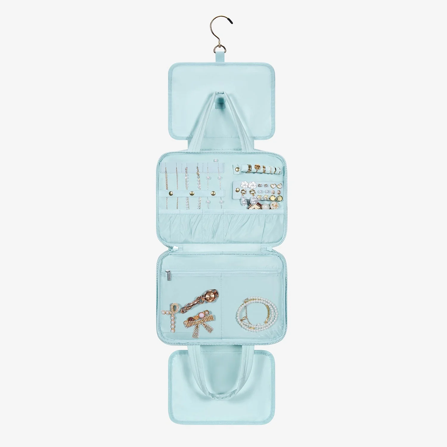 Zora Spacesaver Hanging Clear Toiletry Bag - Image 29