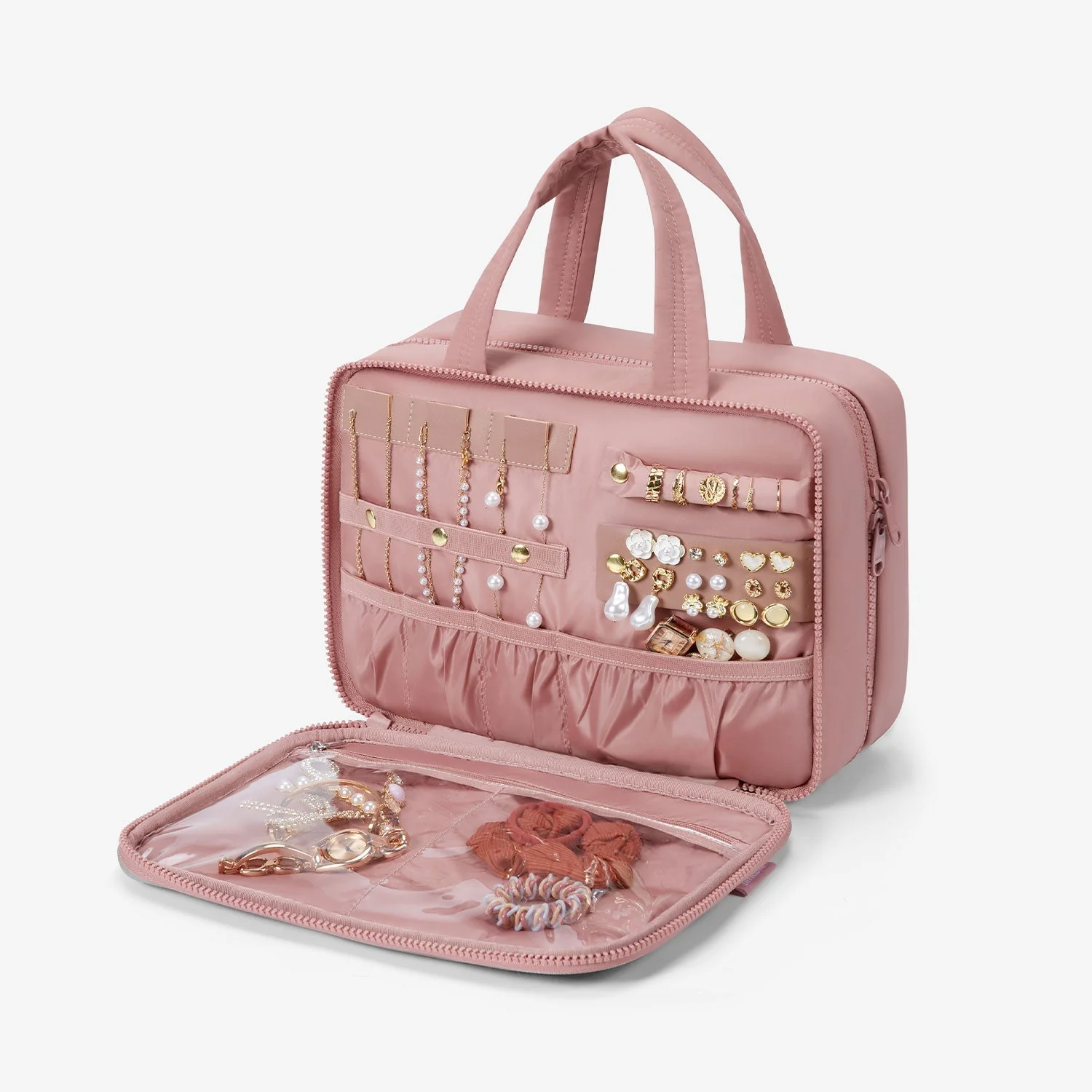 Zora Spacesaver Hanging Clear Toiletry Bag - Image 39