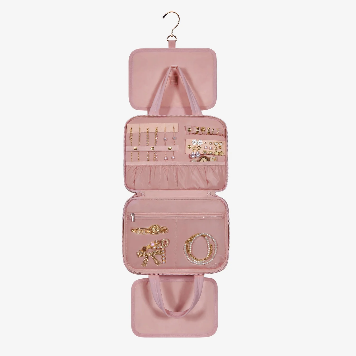 Zora Spacesaver Hanging Clear Toiletry Bag - Image 42